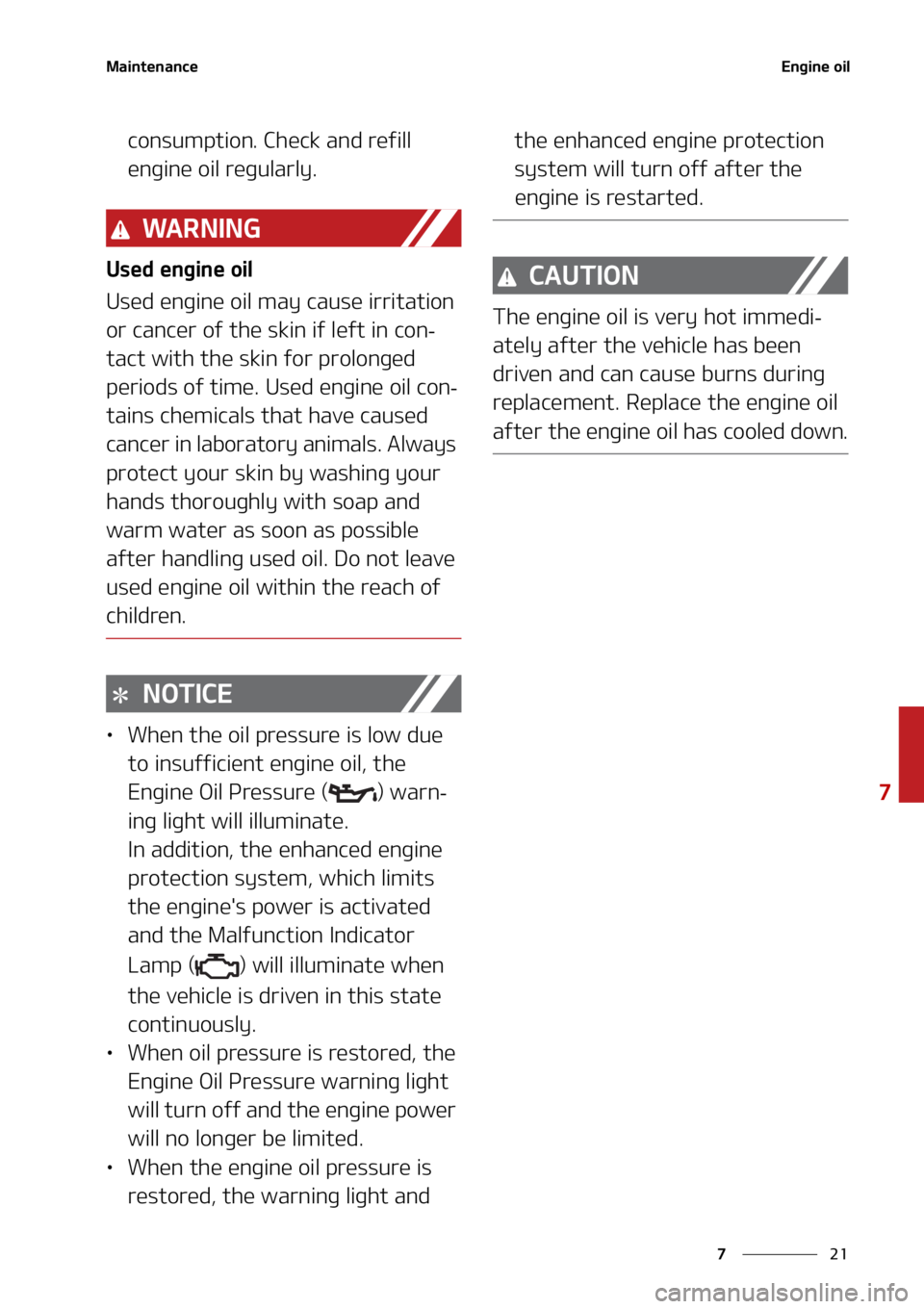 KIA SORENTO 2022  Owners Manual ��
�
�
�.�B�J�O�U�F�O�B�O�D�F�&�O�H�J�O�F��P�J�M
�D�P�O�T�V�N�Q�U�J�P�O���$�I�F�D�L��B�O�E��S�F�G�J�M�M�
�F�O�H�J�O�F��P�J�M��S�F�H�V�M�B�S�M�Z�
�8�" �3 �/ �* �/ �(
�6�T�F�E��F�O�H�J�O�F