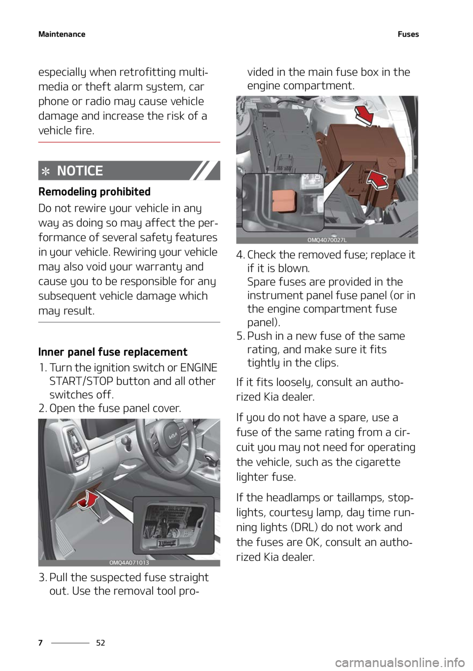 KIA SORENTO 2022  Owners Manual �.�B�J�O�U�F�O�B�O�D�F
��
�
��V�T�F�T
�F�T�Q�F�D�J�B�M�M�Z��X�I�F�O��S�F�U�S�P�G�J�U�U�J�O�H��N�V�M�U�J-
�N�F�E�J�B��P�S��U�I�F�G�U��B�M�B�S�N��T�Z�T�U�F�N�
��D�B�S�
�Q�I�P�O�F��P�S��S�