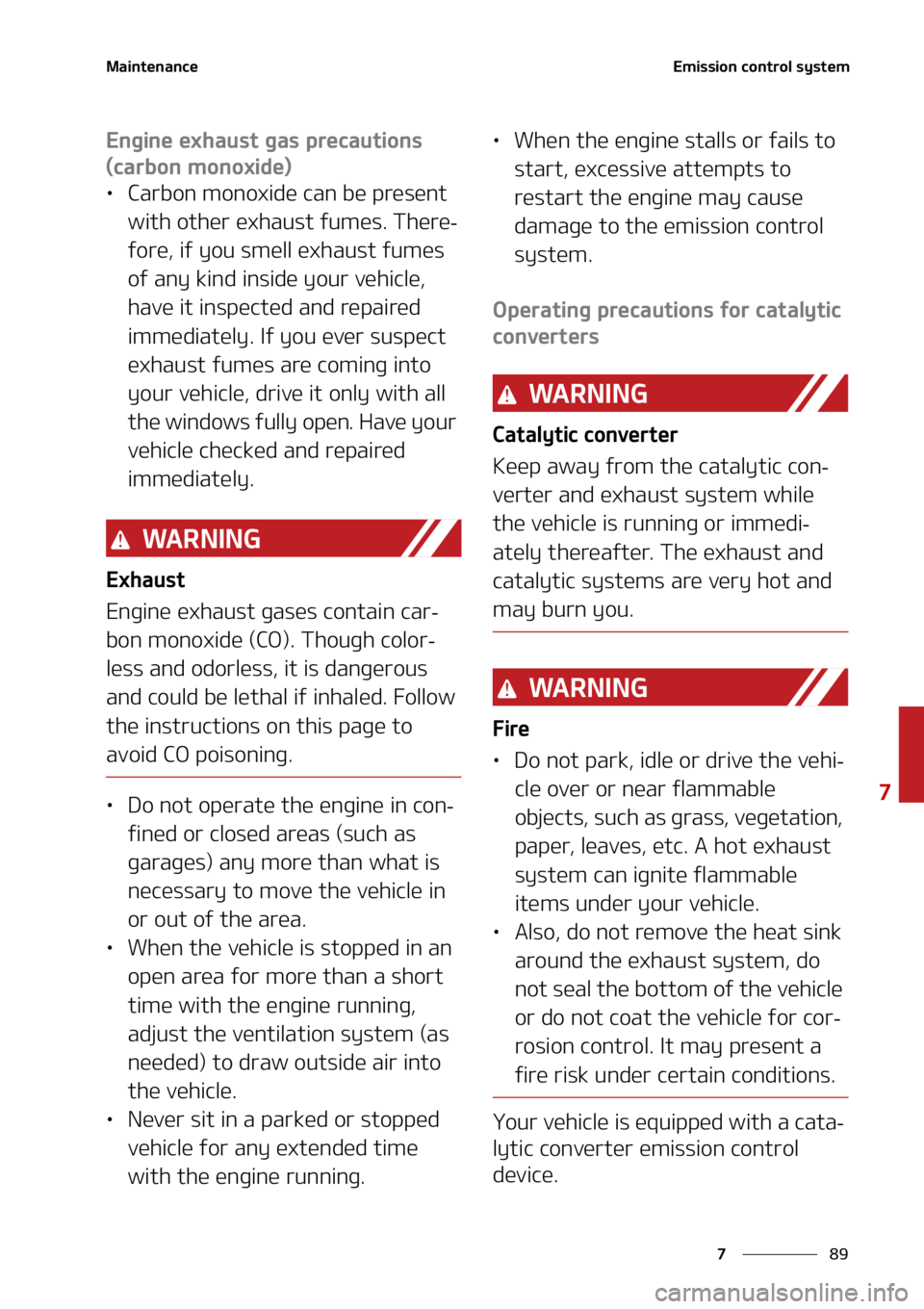 KIA SORENTO 2022  Owners Manual ��
�
�
�.�B�J�O�U�F�O�B�O�D�F�&�N�J�T�T�J�P�O��D�P�O�U�S�P�M��T�Z�T�U�F�N
�&�O�H�J�O�F��F�Y�I�B�V�T�U��H�B�T��Q�S�F�D�B�V�U�J�P�O�T�
�	�D�B�S�C�P�O��N�P�O�P�Y�J�E�F�

LÜ�$�B�S�C�P�O��N�P�