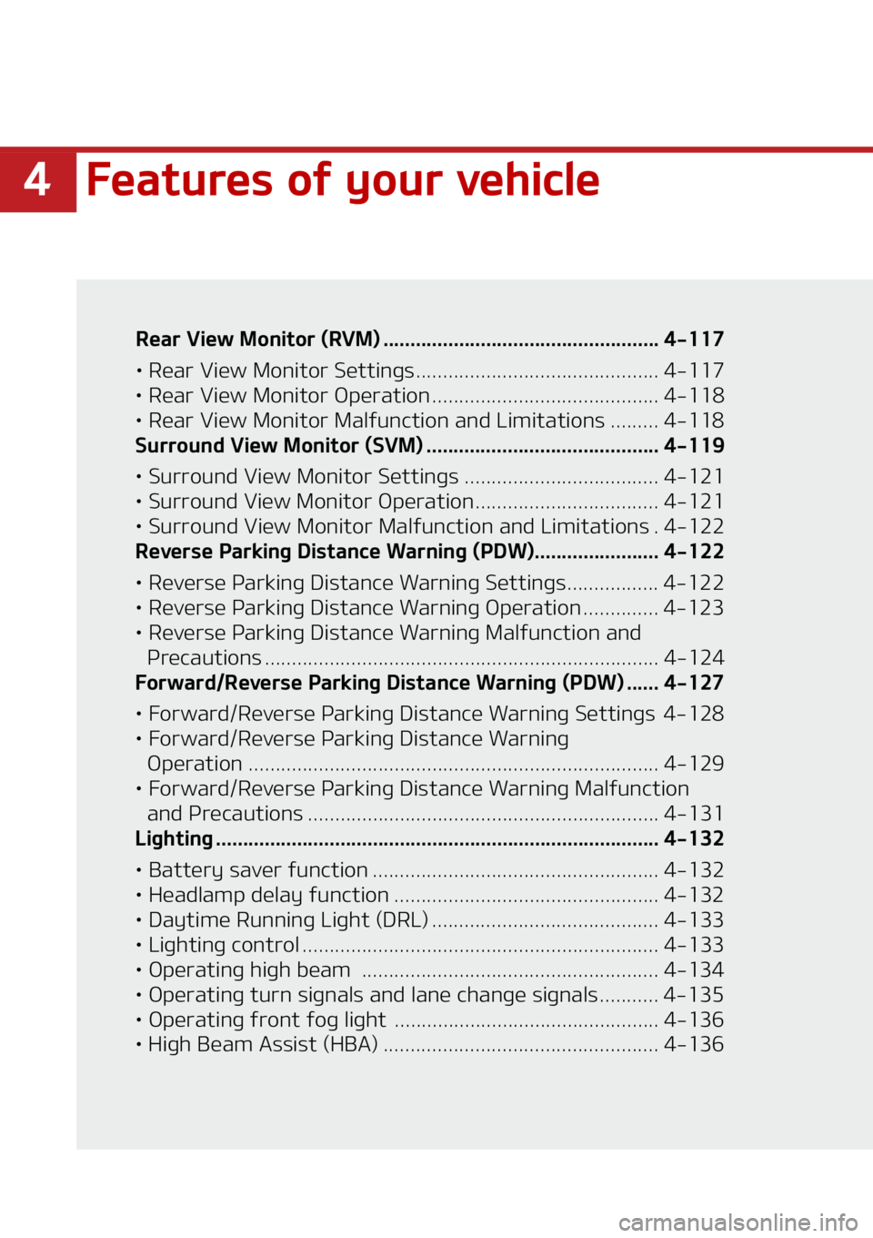 KIA SORENTO 2022  Owners Manual ���F�B�U�V�S�F�T��P�G��Z�P�V�S��W�F�I�J�D�M�F
�3�F�B�S��7�J�F�X��.�P�O�J�U�P�S��	�3�7�.�
 ���������������������������������������� �����������