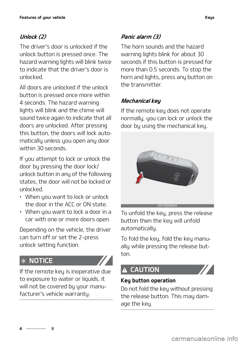 KIA SORENTO 2021  Owners Manual ��F�B�U�V�S�F�T��P�G��Z�P�V�S��W�F�I�J�D�M�F
�
�
�,�F�Z�T
�6�O�M�P�D�L��	��

�5�I�F��E�S�J�W�F�S��T��E�P�P�S��J�T��V�O�M�P�D�L�F�E��J�G��U�I�F�
�V�O�M�P�D�L��C�V�U�U�P�O��J�T��Q�S�F