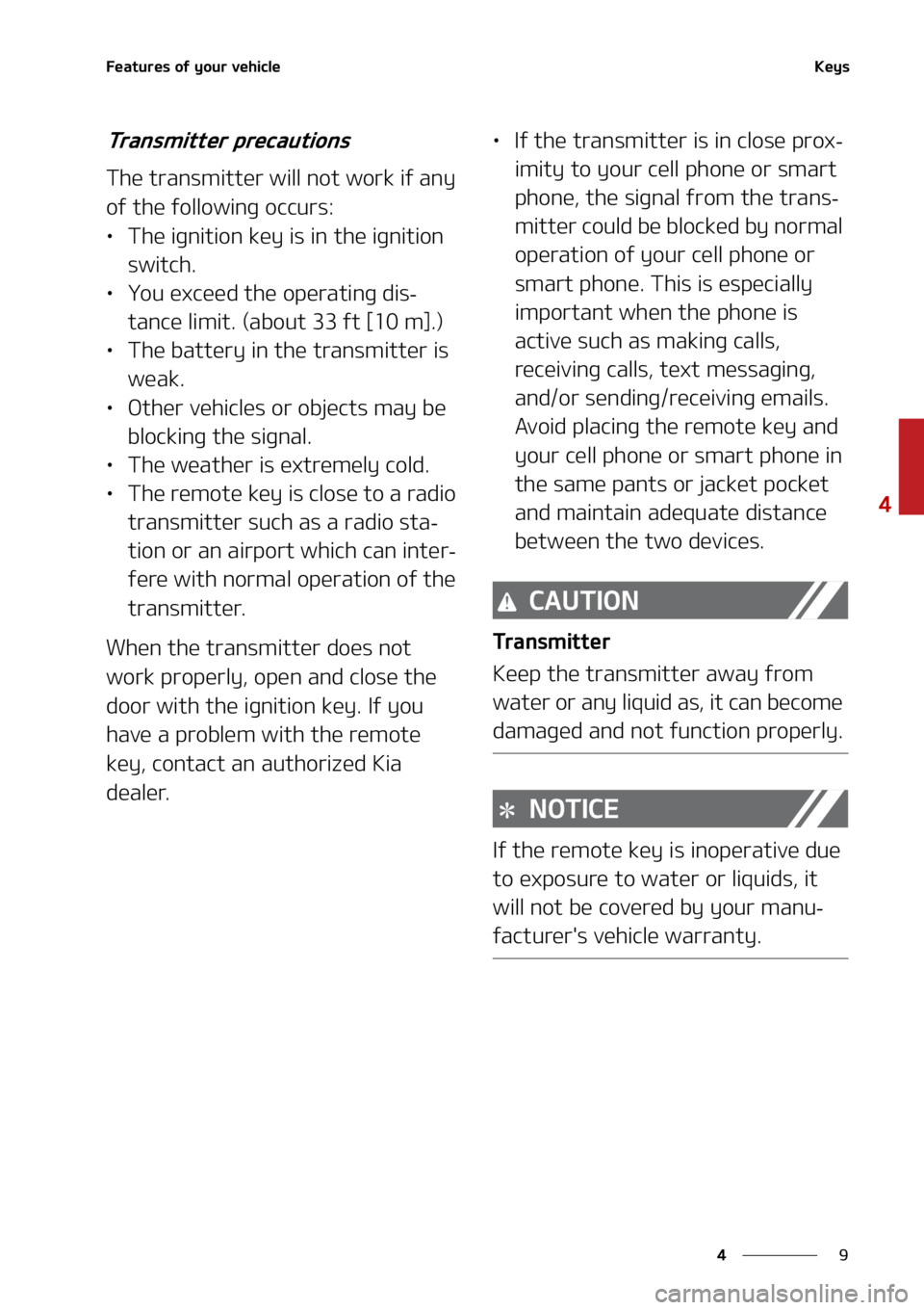 KIA SORENTO 2021  Owners Manual �
�
�
��F�B�U�V�S�F�T��P�G��Z�P�V�S��W�F�I�J�D�M�F�,�F�Z�T
�5�S�B�O�T�N�J�U�U�F�S��Q�S�F�D�B�V�U�J�P�O�T
�5�I�F��U�S�B�O�T�N�J�U�U�F�S��X�J�M�M��O�P�U��X�P�S�L��J�G��B�O�Z�
�P�G��U�I�F