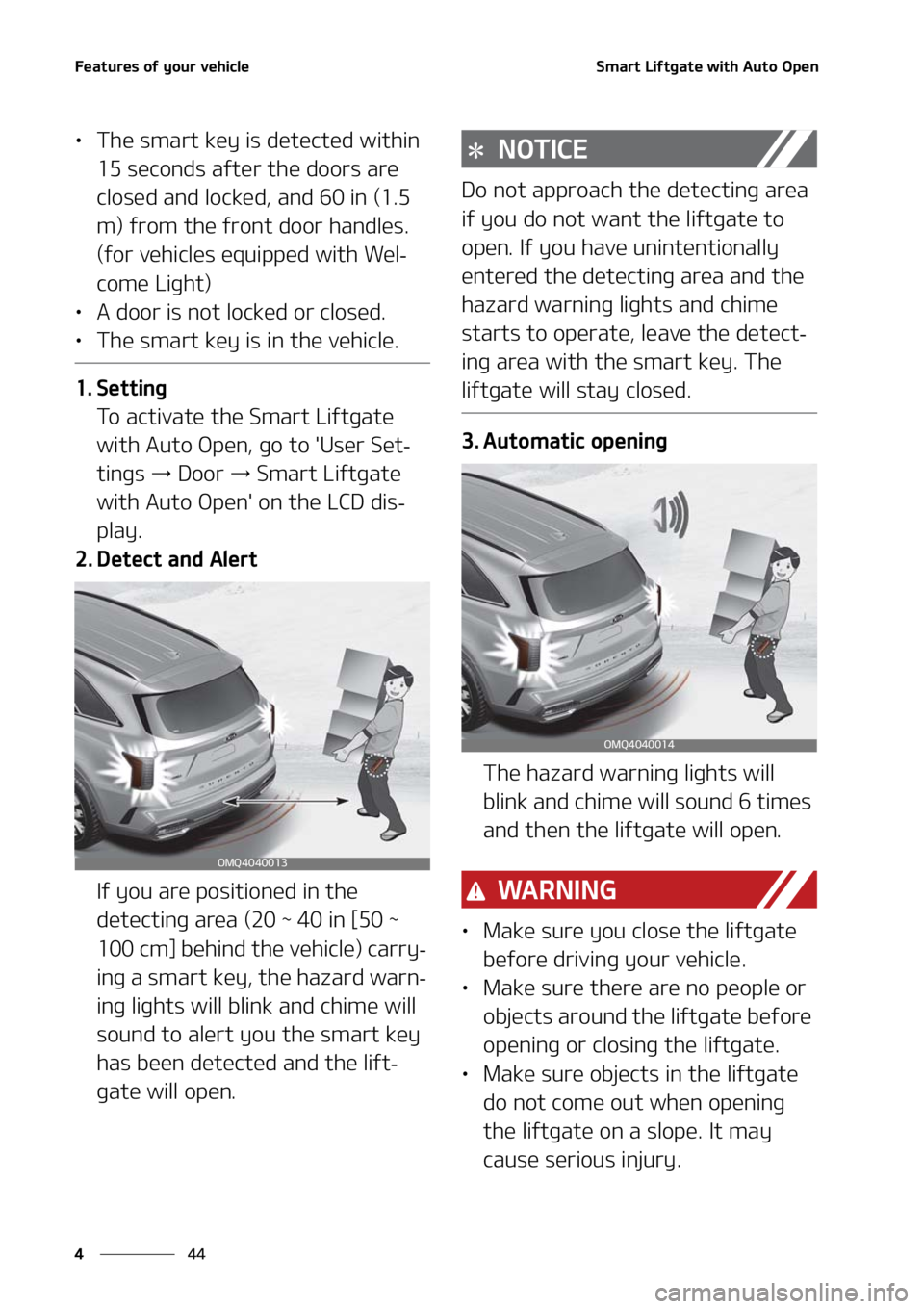 KIA SORENTO 2021  Owners Manual ��F�B�U�V�S�F�T��P�G��Z�P�V�S��W�F�I�J�D�M�F
��
�
�4�N�B�S�U��-�J�G�U�H�B�U�F��X�J�U�I��"�V�U�P��0�Q�F�O
LÜ �5�I�F��T�N�B�S�U��L�F�Z��J�T��E�F�U�F�D�U�F�E��X�J�U�I�J�O�
����T�F�D�