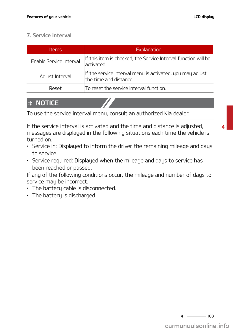 KIA SORENTO 2021  Owners Manual ���
�
�
��F�B�U�V�S�F�T��P�G��Z�P�V�S��W�F�I�J�D�M�F�-�$�%��E�J�T�Q�M�B�Z
����4�F�S�W�J�D�F��J�O�U�F�S�W�B�M
�/�0�5�*�$�&
�5�P��V�T�F��U�I�F��T�F�S�W�J�D�F��J�O�U�F�S�W�B�M��N�F�O�V