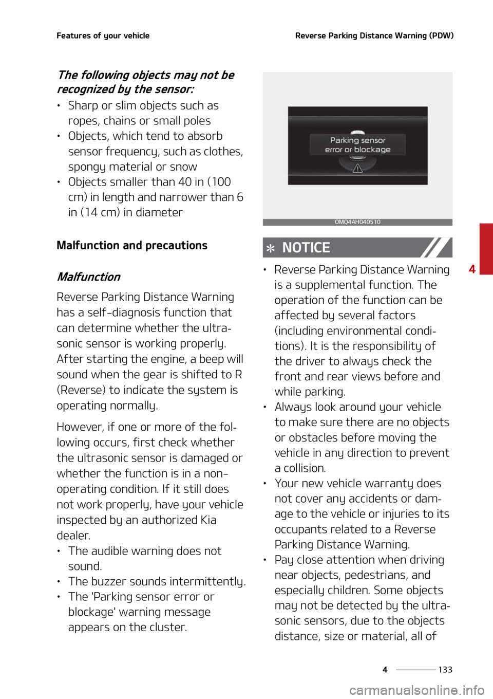 KIA SORENTO 2021  Owners Manual ���
�
�
��F�B�U�V�S�F�T��P�G��Z�P�V�S��W�F�I�J�D�M�F�3�F�W�F�S�T�F��1�B�S�L�J�O�H��%�J�T�U�B�O�D�F��8�B�S�O�J�O�H��	�1�%�8�

�5�I�F��G�P�M�M�P�X�J�O�H��P�C�K�F�D�U�T��N�B�Z��O�P�U��C