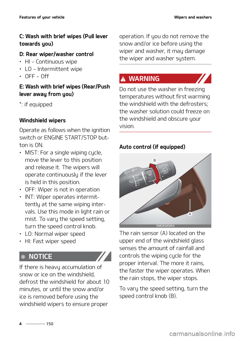 KIA SORENTO 2021  Owners Manual ��F�B�U�V�S�F�T��P�G��Z�P�V�S��W�F�I�J�D�M�F
���
�
�8�J�Q�F�S�T��B�O�E��X�B�T�I�F�S�T
�$���8�B�T�I��X�J�U�I��C�S�J�F�G��X�J�Q�F�T��	�1�V�M�M��M�F�W�F�S�
�U�P�X�B�S�E�T��Z�P�V�

�%�