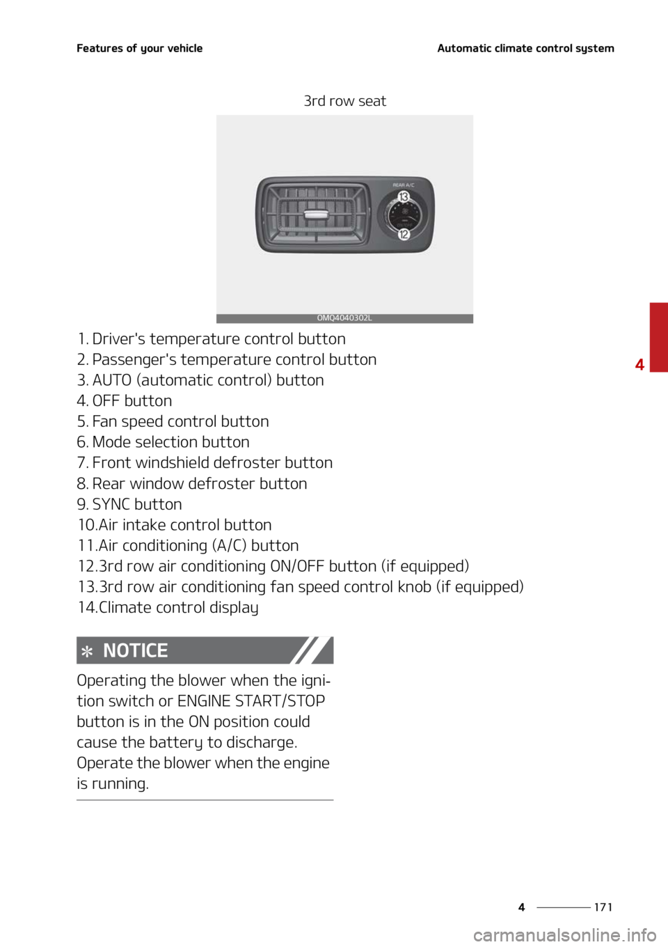 KIA SORENTO 2021  Owners Manual ���
�
�
��F�B�U�V�S�F�T��P�G��Z�P�V�S��W�F�I�J�D�M�F�"�V�U�P�N�B�U�J�D��D�M�J�N�B�U�F��D�P�O�U�S�P�M��T�Z�T�U�F�N
��S�E��S�P�X��T�F�B�U
�� �%�S�J�W�F�S��T��U�F�N�Q�F�S�B�U�V�S�F��D