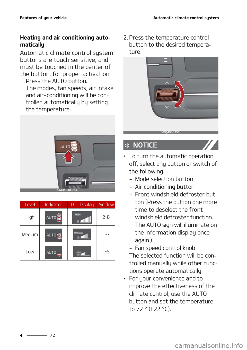 KIA SORENTO 2021  Owners Manual ��F�B�U�V�S�F�T��P�G��Z�P�V�S��W�F�I�J�D�M�F
���
�
�"�V�U�P�N�B�U�J�D��D�M�J�N�B�U�F��D�P�O�U�S�P�M��T�Z�T�U�F�N
�)�F�B�U�J�O�H��B�O�E��B�J�S��D�P�O�E�J�U�J�P�O�J�O�H��B�V�U�P-
�N�B�U�J