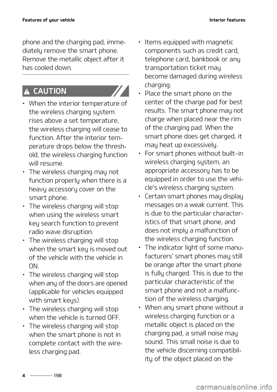 KIA SORENTO 2021  Owners Manual ��F�B�U�V�S�F�T��P�G��Z�P�V�S��W�F�I�J�D�M�F
���
�
�*�O�U�F�S�J�P�S��G�F�B�U�V�S�F�T
�Q�I�P�O�F��B�O�E��U�I�F��D�I�B�S�H�J�O�H��Q�B�E�
��J�N�N�F-
�E�J�B�U�F�M�Z��S�F�N�P�W�F��U�I�F��T