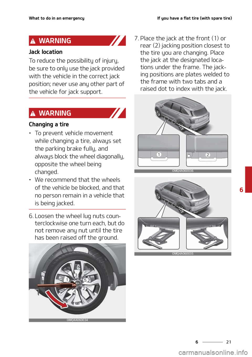 KIA SORENTO 2021  Owners Manual ��
�
�
�8�I�B�U��U�P��E�P��J�O��B�O��F�N�F�S�H�F�O�D�Z�*�G��Z�P�V��I�B�W�F��B��G�M�B�U��U�J�S�F��	�X�J�U�I��T�Q�B�S�F��U�J�S�F�

�8�" �3 �/ �* �/ �(
�+�B�D�L��M�P�D�B�U�J�P�O
�5�P��