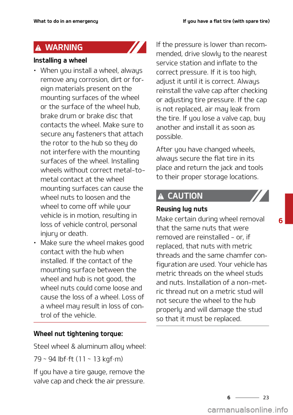 KIA SORENTO 2021  Owners Manual ��
�
�
�8�I�B�U��U�P��E�P��J�O��B�O��F�N�F�S�H�F�O�D�Z�*�G��Z�P�V��I�B�W�F��B��G�M�B�U��U�J�S�F��	�X�J�U�I��T�Q�B�S�F��U�J�S�F�

�8�" �3 �/ �* �/ �(
�*�O�T�U�B�M�M�J�O�H��B��X�I�F�F