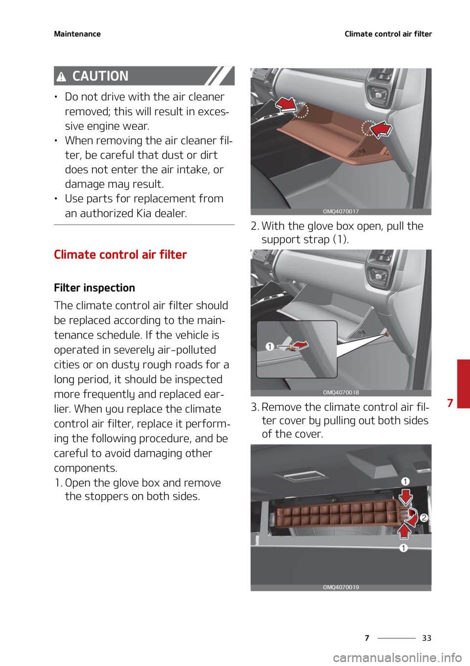 KIA SORENTO 2021  Owners Manual ��
�
�
�.�B�J�O�U�F�O�B�O�D�F�$�M�J�N�B�U�F��D�P�O�U�S�P�M��B�J�S��G�J�M�U�F�S
�$�"�6�5�*�0�/
LÜ�%�P��O�P�U��E�S�J�W�F��X�J�U�I��U�I�F��B�J�S��D�M�F�B�O�F�S�
�S�F�N�P�W�F�E���U�I�J�T�