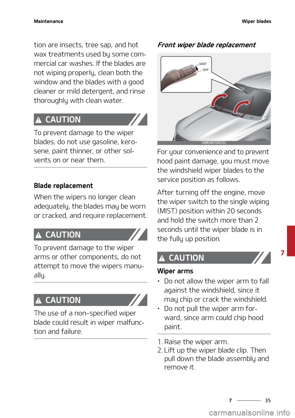 KIA SORENTO 2021  Owners Manual ��
�
�
�.�B�J�O�U�F�O�B�O�D�F�8�J�Q�F�S��C�M�B�E�F�T
�U�J�P�O��B�S�F��J�O�T�F�D�U�T�
��U�S�F�F��T�B�Q�
��B�O�E��I�P�U�
�X�B�Y��U�S�F�B�U�N�F�O�U�T��V�T�F�E��C�Z��T�P�N�F��D�P�N
-
�N�F