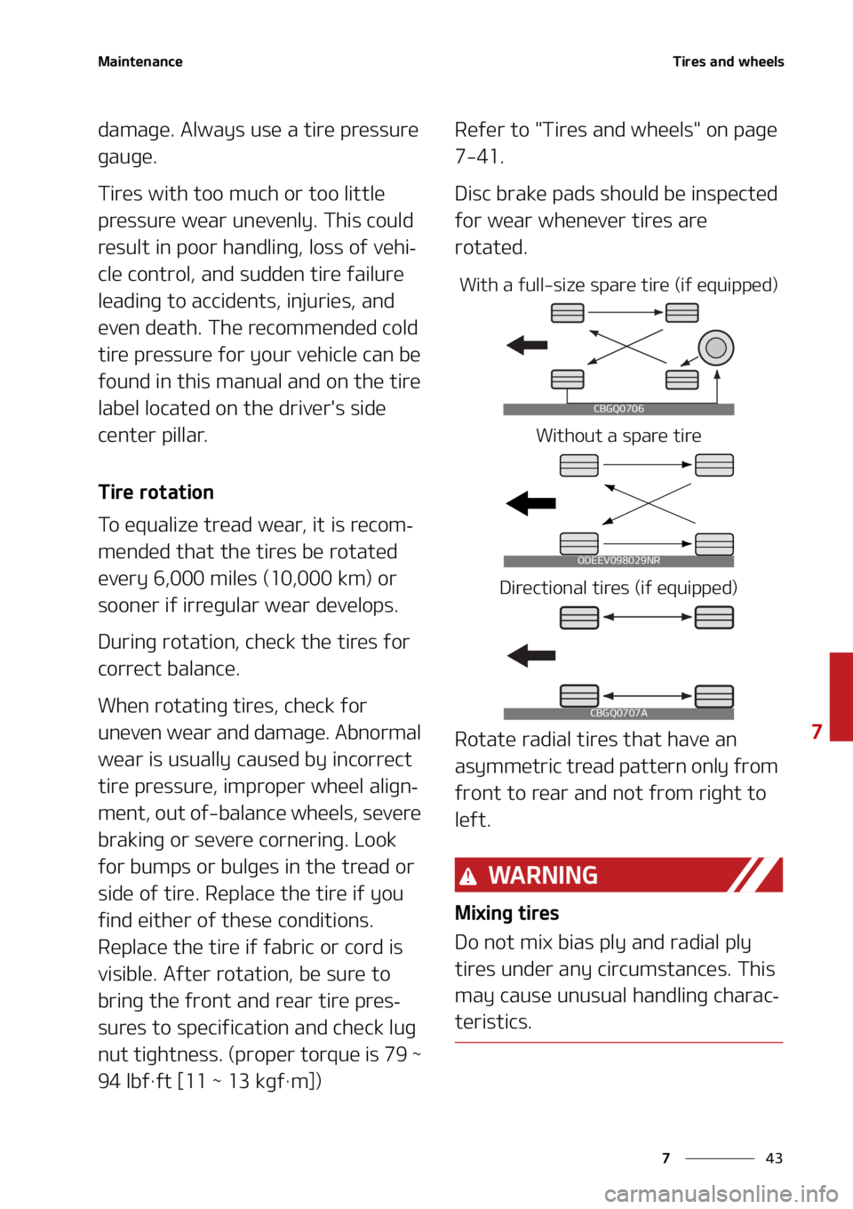 KIA SORENTO 2021  Owners Manual ��
�
�
�.�B�J�O�U�F�O�B�O�D�F�5�J�S�F�T��B�O�E��X�I�F�F�M�T
�E�B�N�B�H�F���"�M�X�B�Z�T��V�T�F��B��U�J�S�F��Q�S�F�T�T�V�S�F�
�H�B�V�H�F�
�5�J�S�F�T��X�J�U�I��U�P�P��N�V�D�I��P�S��U�P