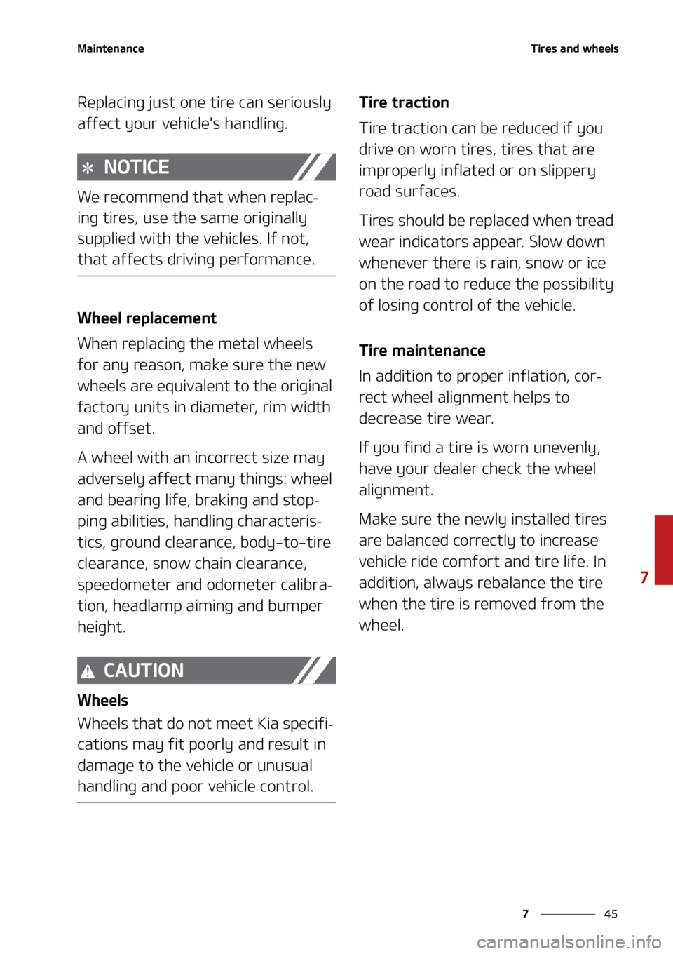 KIA SORENTO 2021  Owners Manual ��
�
�
�.�B�J�O�U�F�O�B�O�D�F�5�J�S�F�T��B�O�E��X�I�F�F�M�T
�3�F�Q�M�B�D�J�O�H��K�V�T�U��P�O�F��U�J�S�F��D�B�O��T�F�S�J�P�V�T�M�Z�
�B�G�G�F�D�U��Z�P�V�S��W�F�I�J�D�M�F��T��I�B�O�E�M�J�