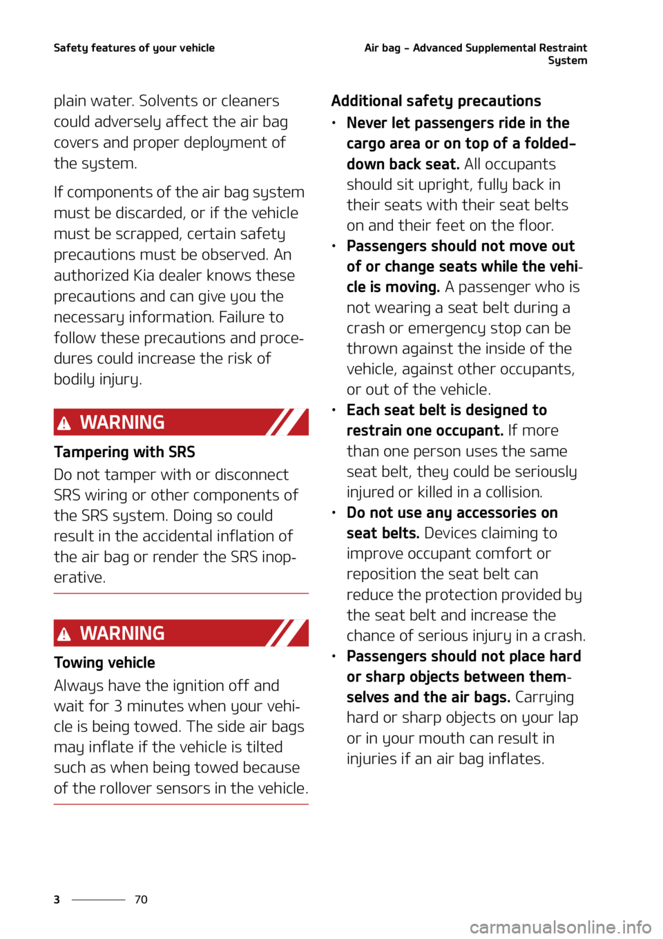 KIA SORENTO 2021  Owners Manual �4�B�G�F�U�Z��G�F�B�U�V�S�F�T��P�G��Z�P�V�S��W�F�I�J�D�M�F
��
�
�"�J�S��C�B�H����"�E�W�B�O�D�F�E��4�V�Q�Q�M�F�N�F�O�U�B�M��3�F�T�U�S�B�J�O�U
�4�Z�T�U�F�N
�Q�M�B�J�O��X�B�U�F�S���4�P�M�