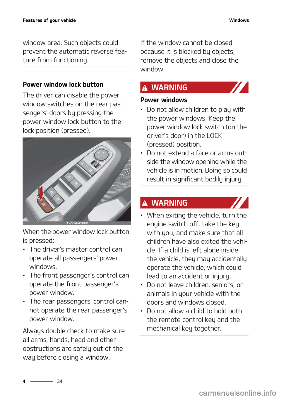 KIA SELTOS 2022  Owners Manual ��F�B�U�V�S�F�T��P�G��Z�P�V�S��W�F�I�J�D�M�F
��
�
�8�J�O�E�P�X�T
�X�J�O�E�P�X��B�S�F�B���4�V�D�I��P�C�K�F�D�U�T��D�P�V�M�E�
�Q�S�F�W�F�O�U��U�I�F��B�V�U�P�N�B�U�J�D��S�F�W�F�S�T�F��G�