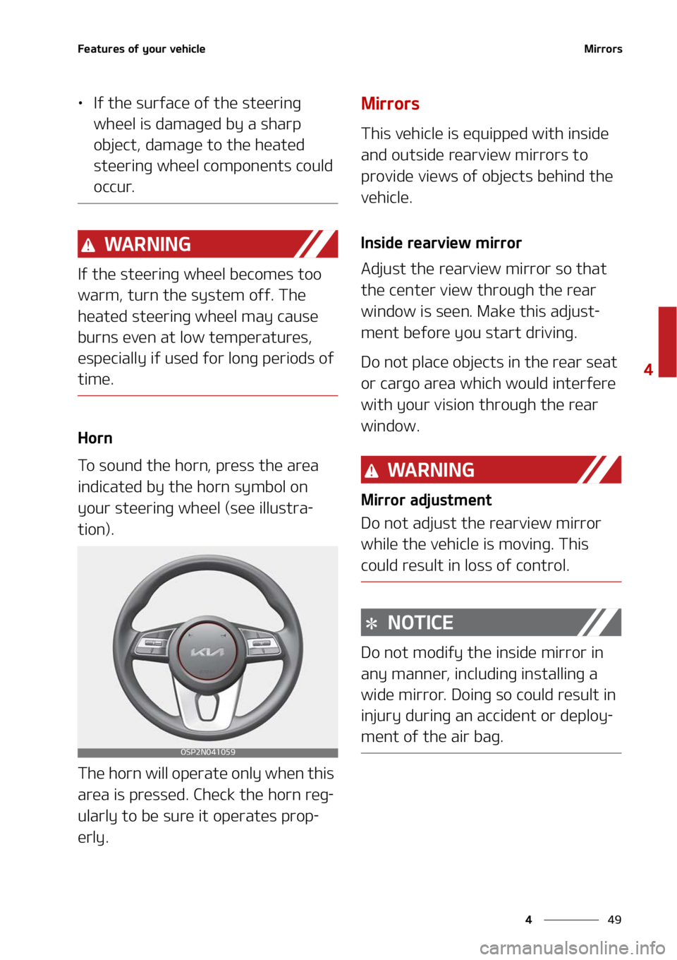 KIA SELTOS 2022  Owners Manual ��
�
�
��F�B�U�V�S�F�T��P�G��Z�P�V�S��W�F�I�J�D�M�F�.�J�S�S�P�S�T
LÜ�*�G��U�I�F��T�V�S�G�B�D�F��P�G��U�I�F��T�U�F�F�S�J�O�H�
�X�I�F�F�M��J�T��E�B�N�B�H�F�E��C�Z��B��T�I�B�S�Q�
�P�