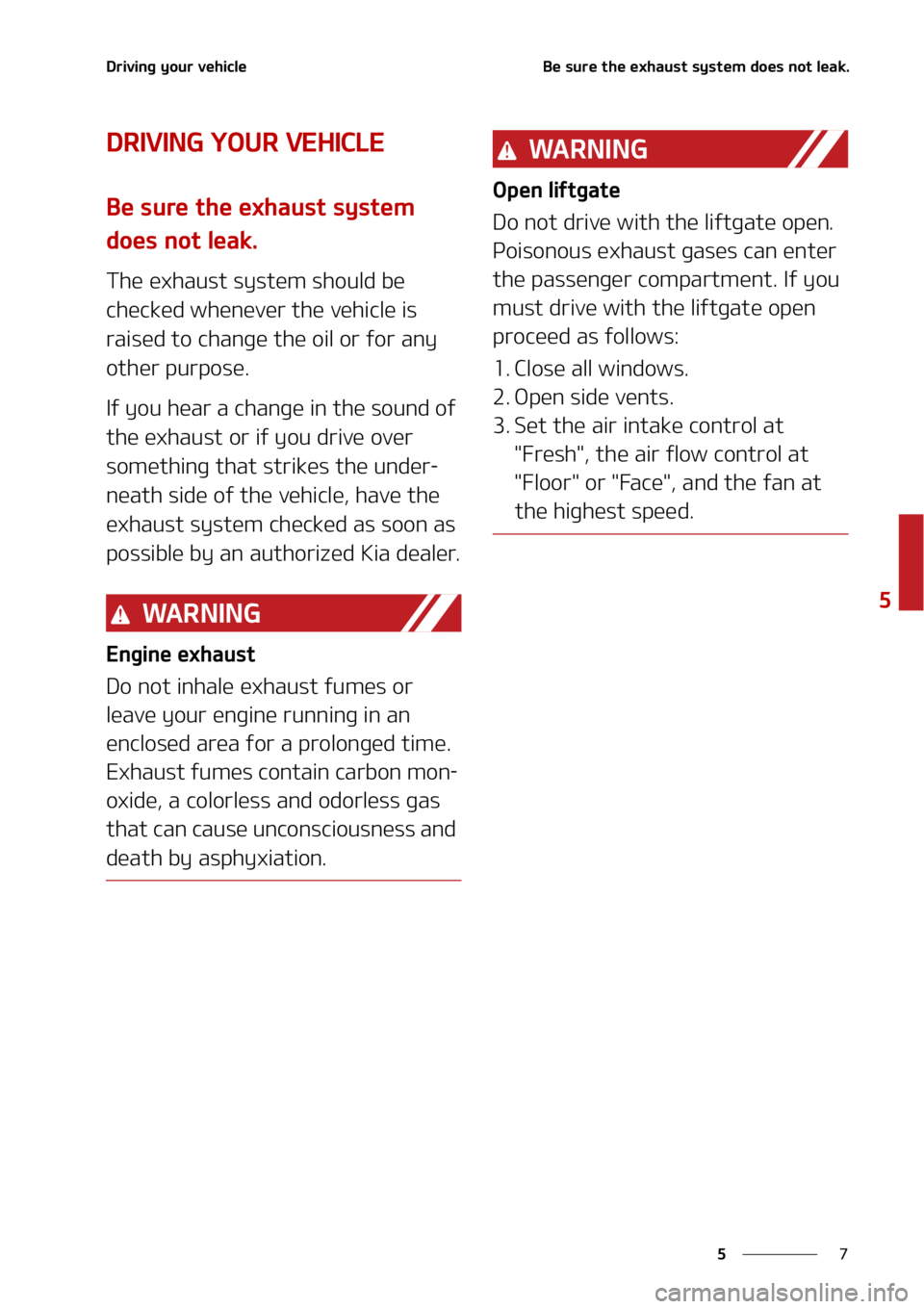 KIA SELTOS 2022  Owners Manual �
�
�
�%�S�J�W�J�O�H��Z�P�V�S��W�F�I�J�D�M�F�#�F��T�V�S�F��U�I�F��F�Y�I�B�V�T�U��T�Z�T�U�F�N��E�P�F�T��O�P�U��M�F�B�L�
�%�3�*�7�*�/�(��:�0�6�3��7�&�)�*�$�-�&
�#�F��T�V�S�F��U�I�F��F�