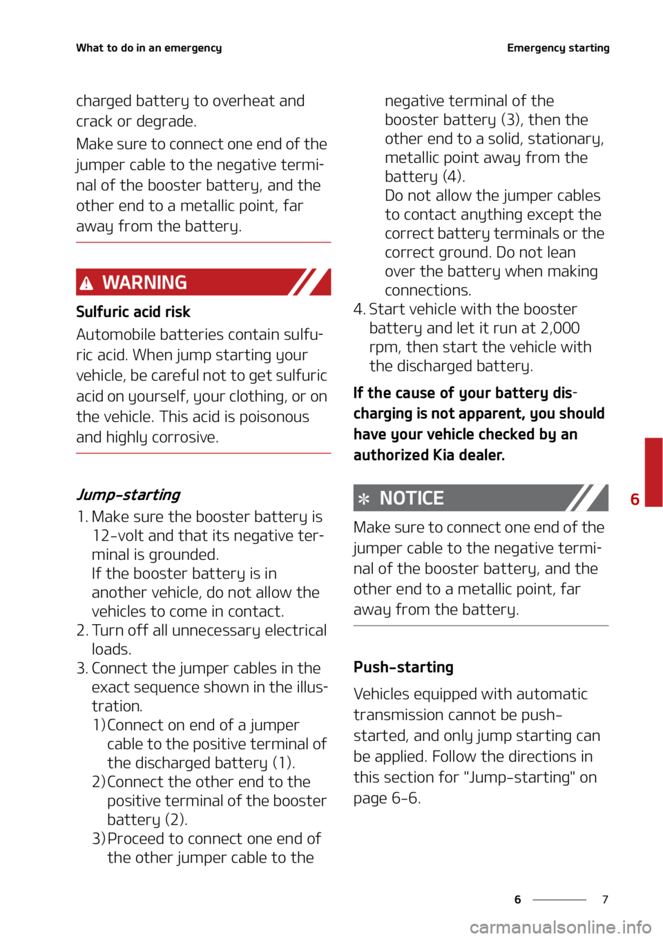 KIA SELTOS 2022  Owners Manual �
�
�
�8�I�B�U��U�P��E�P��J�O��B�O��F�N�F�S�H�F�O�D�Z�&�N�F�S�H�F�O�D�Z��T�U�B�S�U�J�O�H
�D�I�B�S�H�F�E��C�B�U�U�F�S�Z��U�P��P�W�F�S�I�F�B�U��B�O�E�
�D�S�B�D�L��P�S��E�F�H�S�B�E�F�
�.