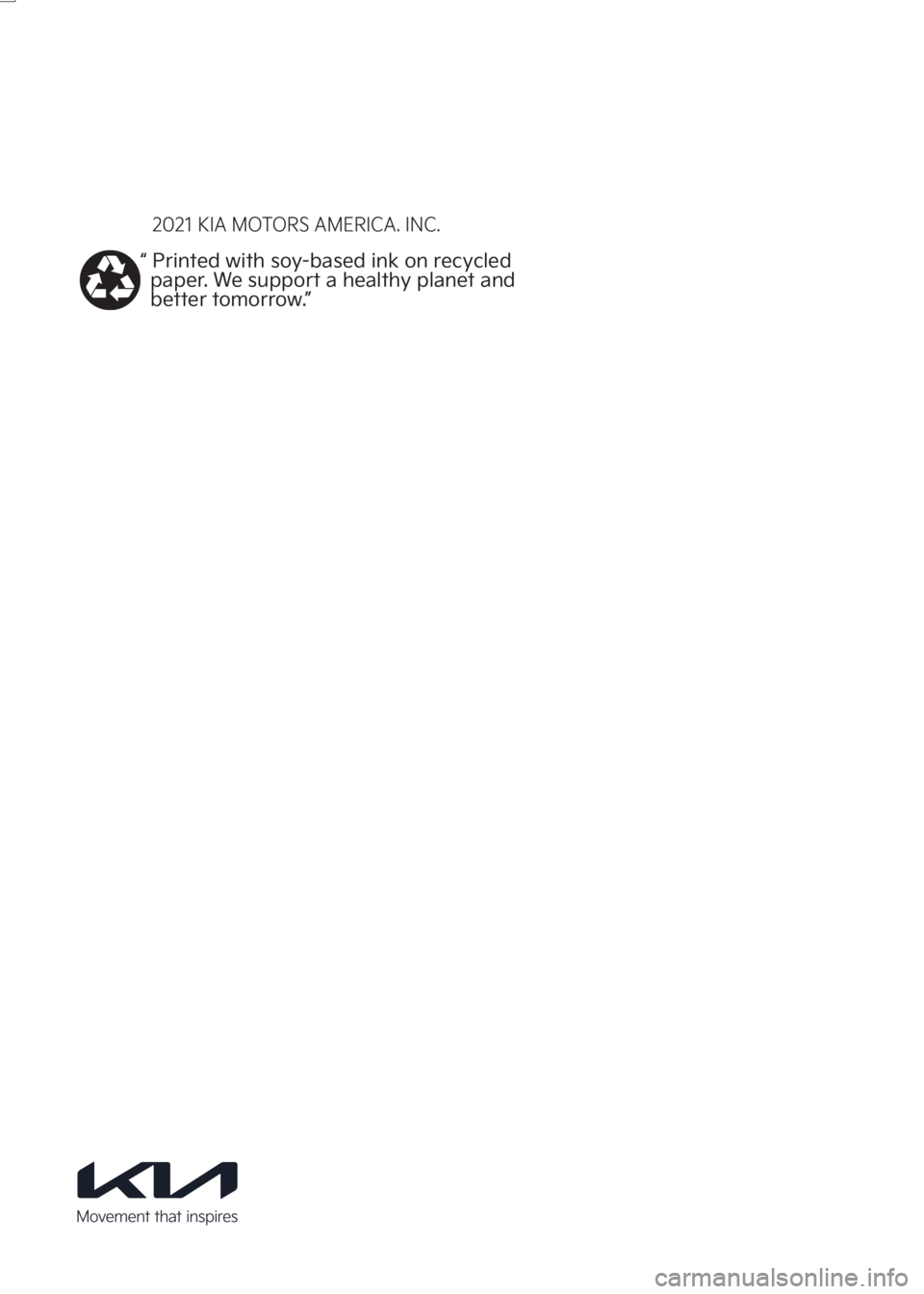 KIA SELTOS 2022  Owners Manual 