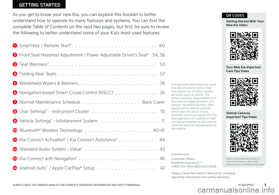 KIA NIRO PHEV 2023  Features and Functions Guide As you get to know your new Kia, you can explore this booklet to better 
understand how to operate its many features and systems. You can find the 
complete Table of Contents on the next two pages, bu