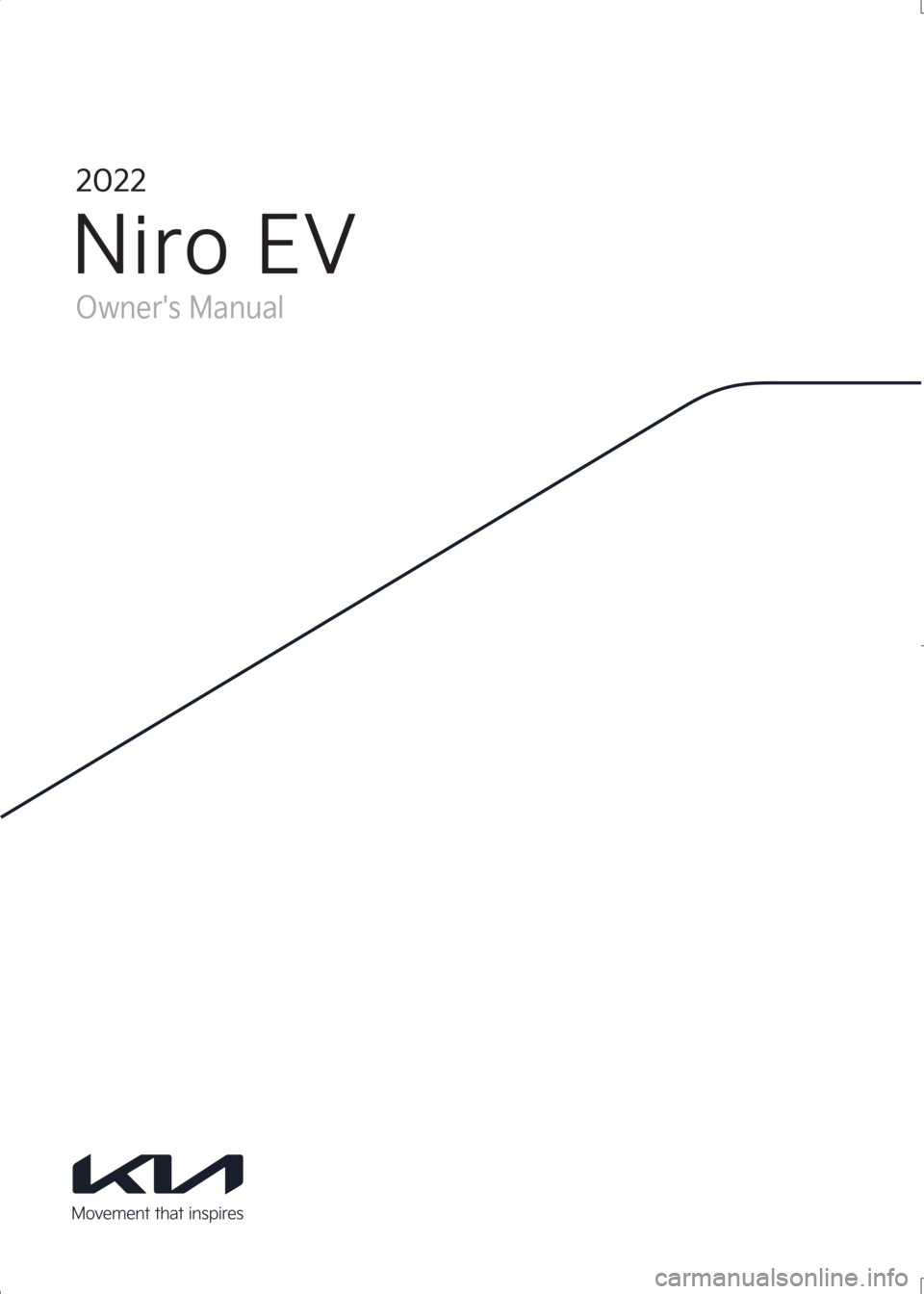 KIA NIRO EV 2022  Owners Manual 