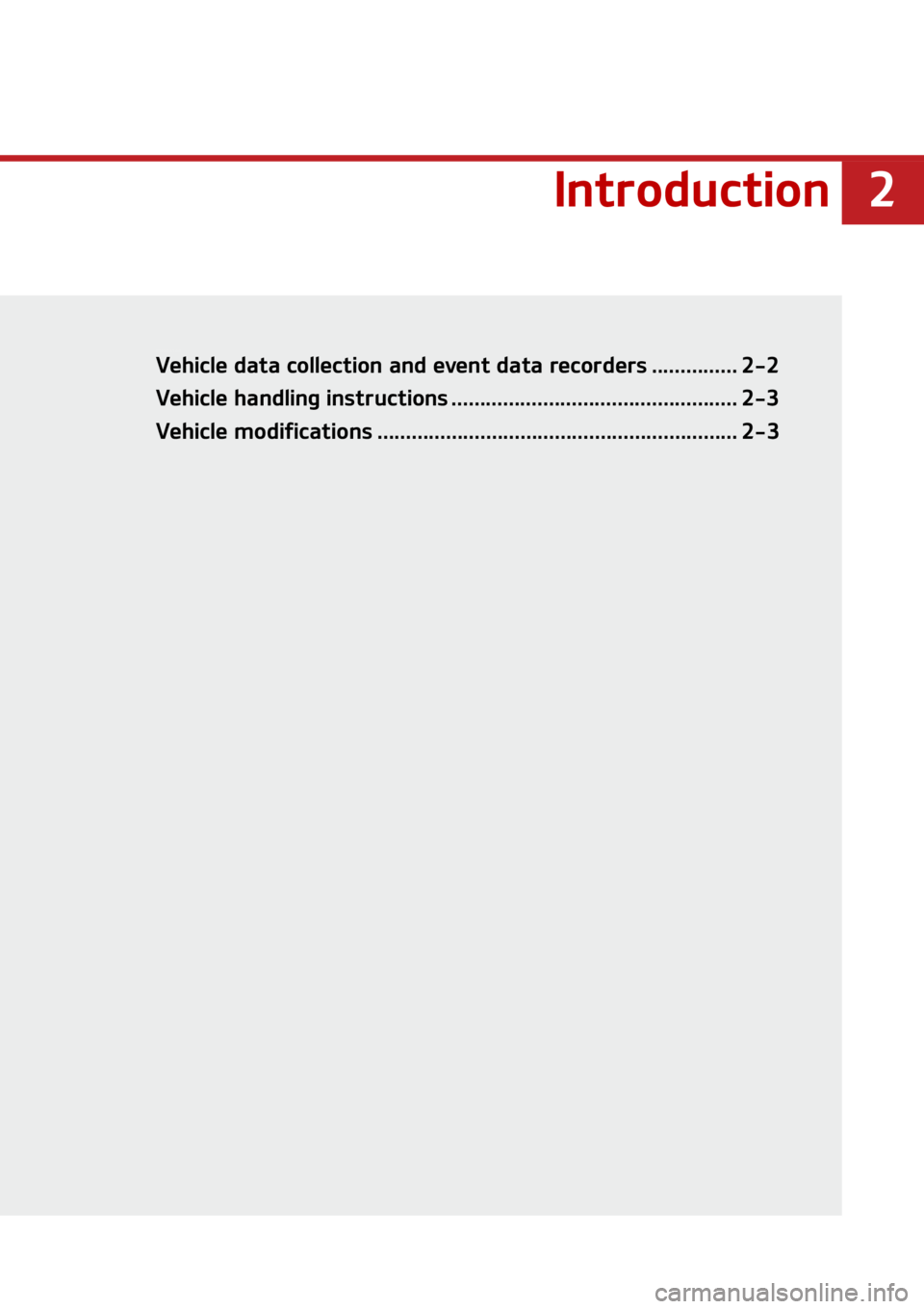 KIA NIRO EV 2022 Repair Manual �
�*�O�U�S�P�E�V�D�U�J�P�O
�*�O�U�S�P�E�V�D�U�J�P�O�7�F�I�J�D�M�F��E�B�U�B��D�P�M�M�F�D�U�J�P�O��B�O�E��F�W�F�O�U��E�B�U�B��S�F�D�P�S�E�F�S�T ��������������� ���
�7�F�I�J�D�M�