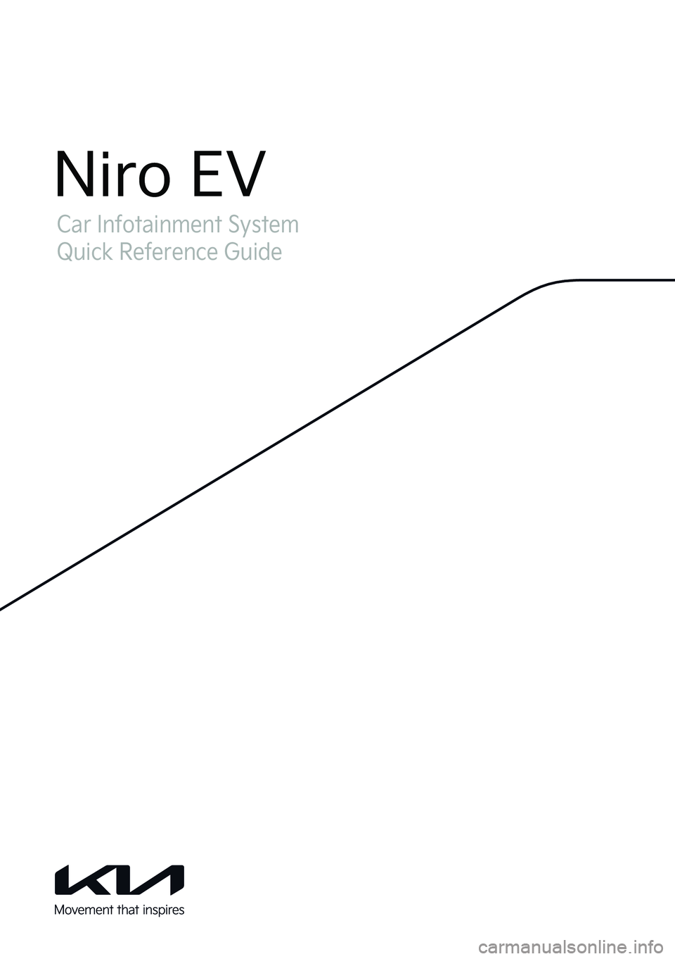 KIA NIRO EV 2022  Navigation System Quick Reference Guide 