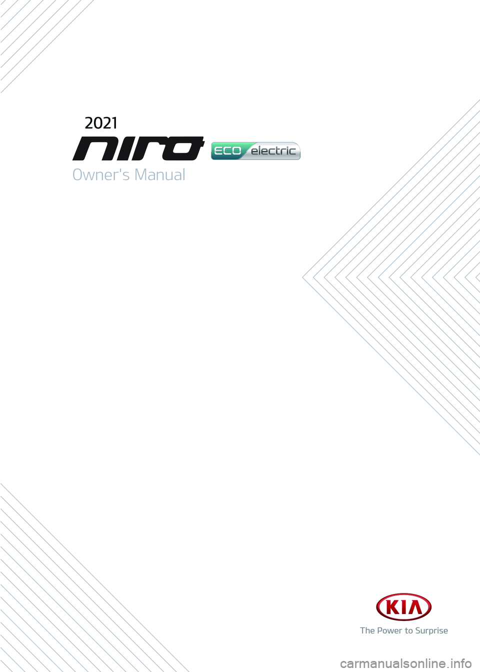 KIA NIRO EV 2021  Owners Manual 