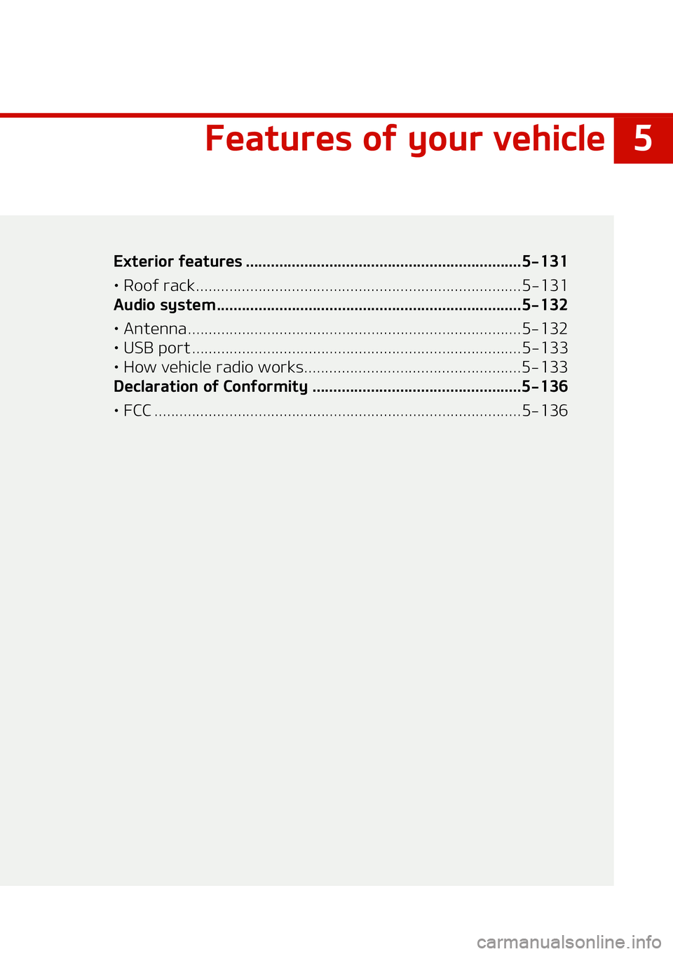 KIA NIRO EV 2021  Owners Manual �
��F�B�U�V�S�F�T��P�G��Z�P�V�S��W�F�I�J�D�M�F
�&�Y�U�F�S�J�P�S��G�F�B�U�V�S�F�T ���������������������������������������������� ����������