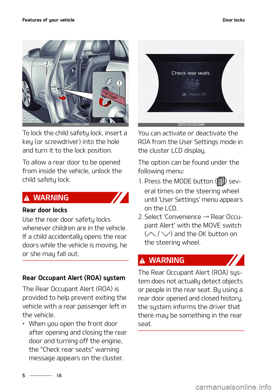 KIA NIRO EV 2021  Owners Manual ��F�B�U�V�S�F�T��P�G��Z�P�V�S��W�F�I�J�D�M�F
��
�
�%�P�P�S��M�P�D�L�T
�5�P��M�P�D�L��U�I�F��D�I�J�M�E��T�B�G�F�U�Z��M�P�D�L�
��J�O�T�F�S�U��B�
�L�F�Z��	�P�S��T�D�S�F�X�E�S�J�W�F�S�
�