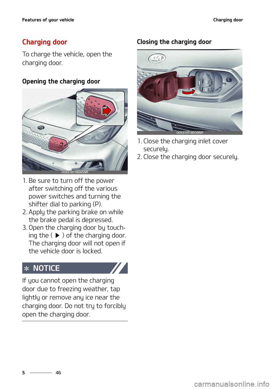 KIA NIRO EV 2021  Owners Manual ��F�B�U�V�S�F�T��P�G��Z�P�V�S��W�F�I�J�D�M�F
��
�
�$�I�B�S�H�J�O�H��E�P�P�S
�$�I�B�S�H�J�O�H��E�P�P�S
�5�P��D�I�B�S�H�F��U�I�F��W�F�I�J�D�M�F�
��P�Q�F�O��U�I�F�
�D�I�B�S�H�J�O�H��E�P�P