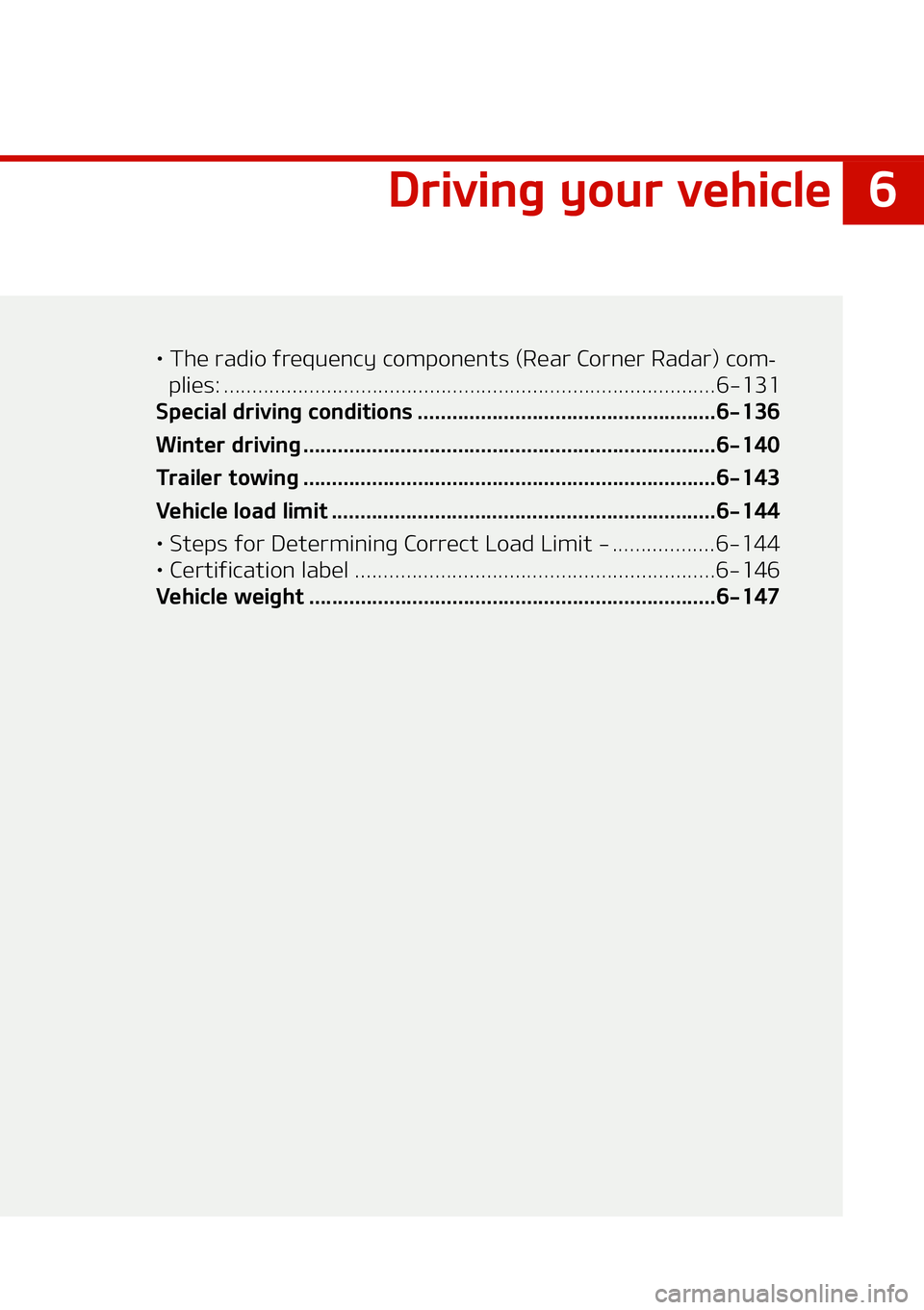 KIA NIRO EV 2021  Owners Manual �
�%�S�J�W�J�O�H��Z�P�V�S��W�F�I�J�D�M�F
LÜ ��5�I�F��S�B�E�J�P��G�S�F�R�V�F�O�D�Z��D�P�N�Q�P�O�F�O�U�T��	�3�F�B�S��$�P�S�O�F�S��3�B�E�B�S�
��D�P�N -
�Q�M�J�F�T� �������������