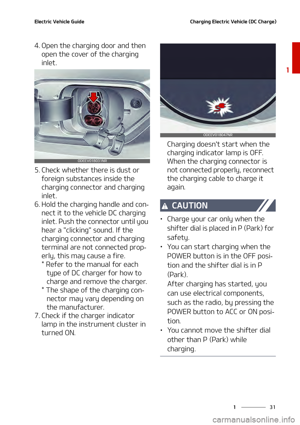 KIA NIRO EV 2021 Owners Guide ��
�
�
�&�M�F�D�U�S�J�D��7�F�I�J�D�M�F��(�V�J�E�F�$�I�B�S�H�J�O�H��&�M�F�D�U�S�J�D��7�F�I�J�D�M�F��	�%�$��$�I�B�S�H�F�

�� �0�Q�F�O��U�I�F��D�I�B�S�H�J�O�H��E�P�P�S��B�O�E��U�I�F�O��