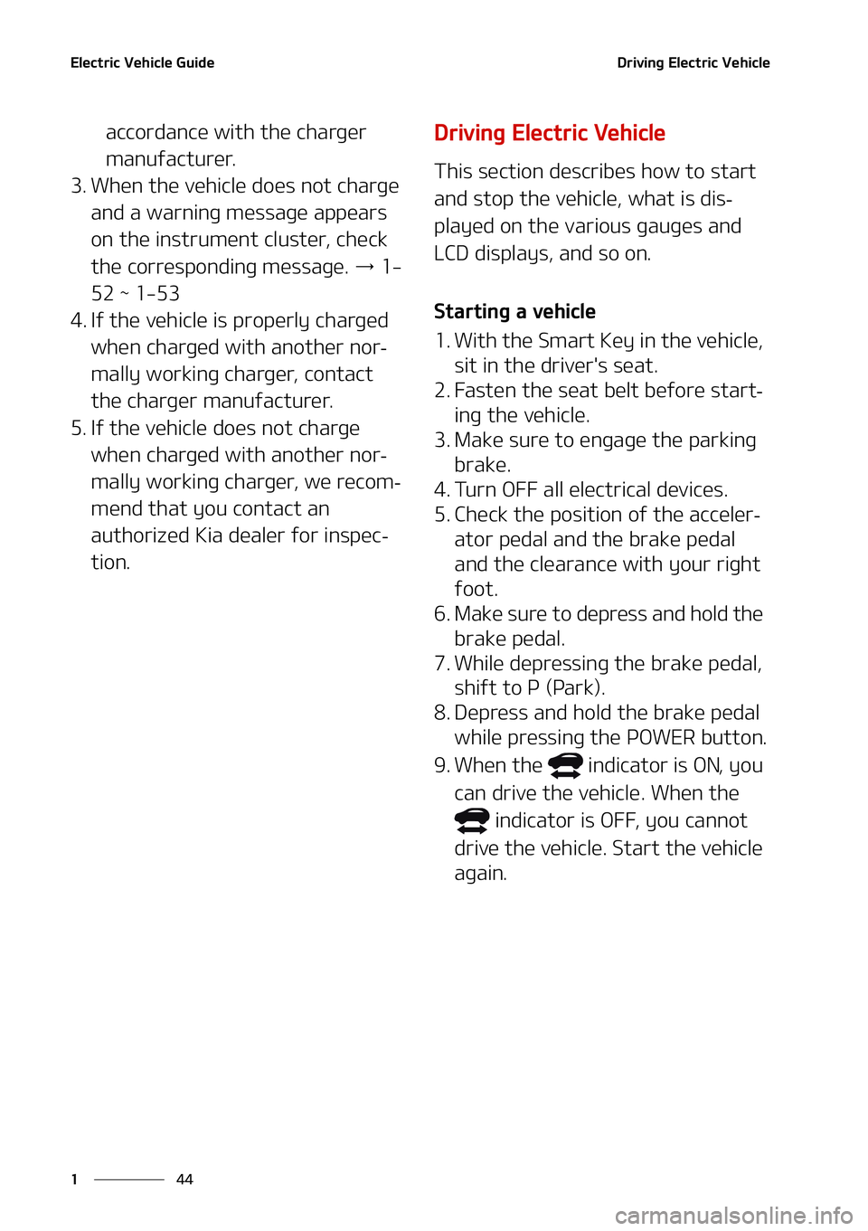 KIA NIRO EV 2021 Workshop Manual �&�M�F�D�U�S�J�D��7�F�I�J�D�M�F��(�V�J�E�F
��
�
�%�S�J�W�J�O�H��&�M�F�D�U�S�J�D��7�F�I�J�D�M�F
�B�D�D�P�S�E�B�O�D�F��X�J�U�I��U�I�F��D�I�B�S�H�F�S�
�N�B�O�V�G�B�D�U�V�S�F�S�
�� �8�I�F�O�