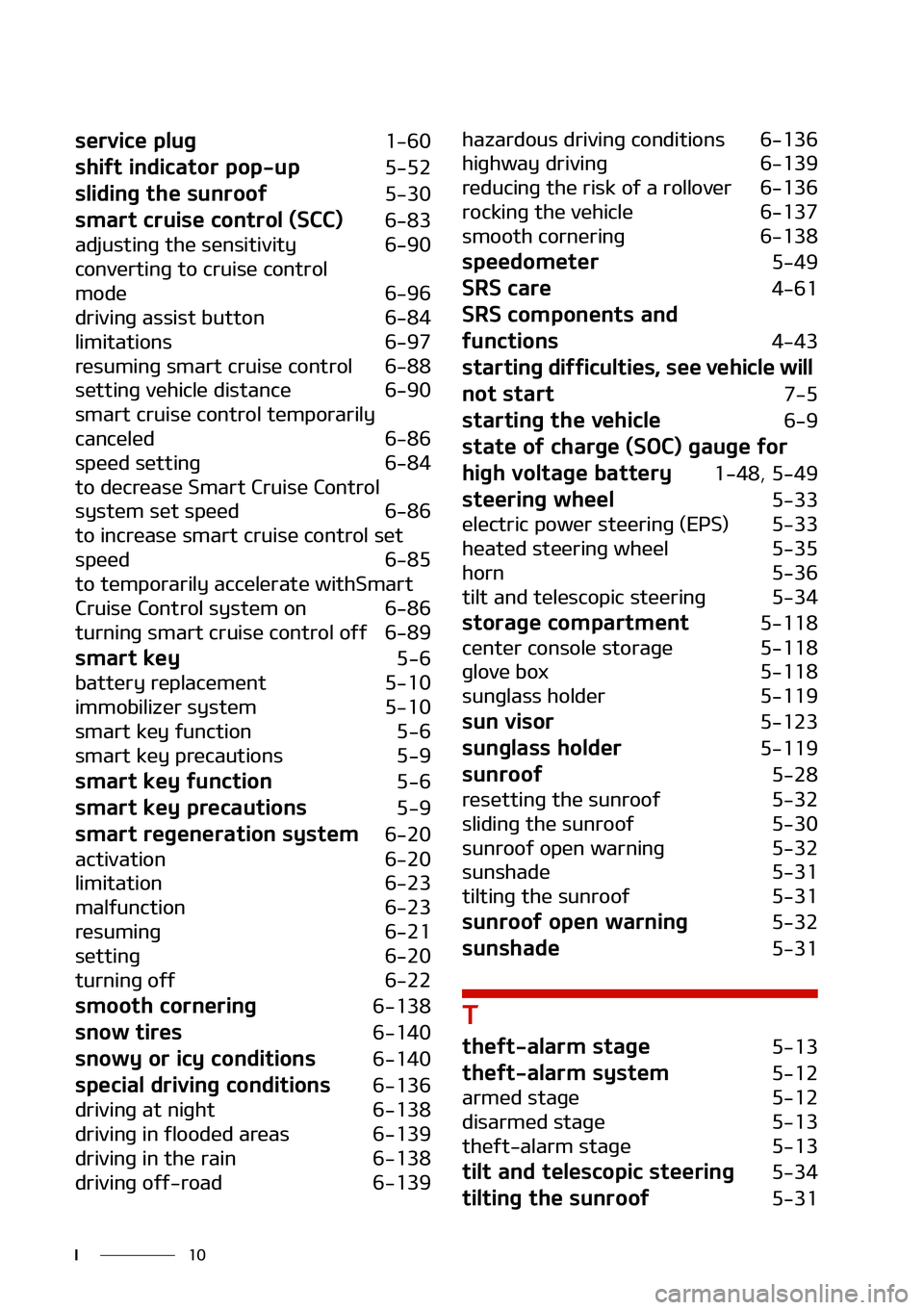 KIA NIRO EV 2021  Owners Manual ��
�*
�T�F�S�W�J�D�F��Q�M�V�H �����
�T�I�J�G�U��J�O�E�J�D�B�U�P�S��Q�P�Q��V�Q �����
�T�M�J�E�J�O�H��U�I�F��T�V�O�S�P�P�G�����
�T�N�B�S�U��D�S�V�J�T�F��D�P�O�U�S�P�M��	�4�$�$�