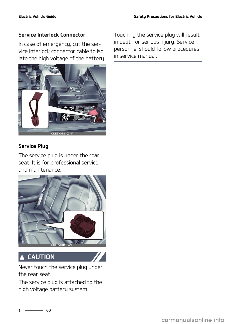 KIA NIRO EV 2021 Repair Manual �&�M�F�D�U�S�J�D��7�F�I�J�D�M�F��(�V�J�E�F
��
�
�4�B�G�F�U�Z��1�S�F�D�B�V�U�J�P�O�T��G�P�S��&�M�F�D�U�S�J�D��7�F�I�J�D�M�F
�4�F�S�W�J�D�F��*�O�U�F�S�M�P�D�L��$�P�O�O�F�D�U�P�S
�*�O��D�B�T�