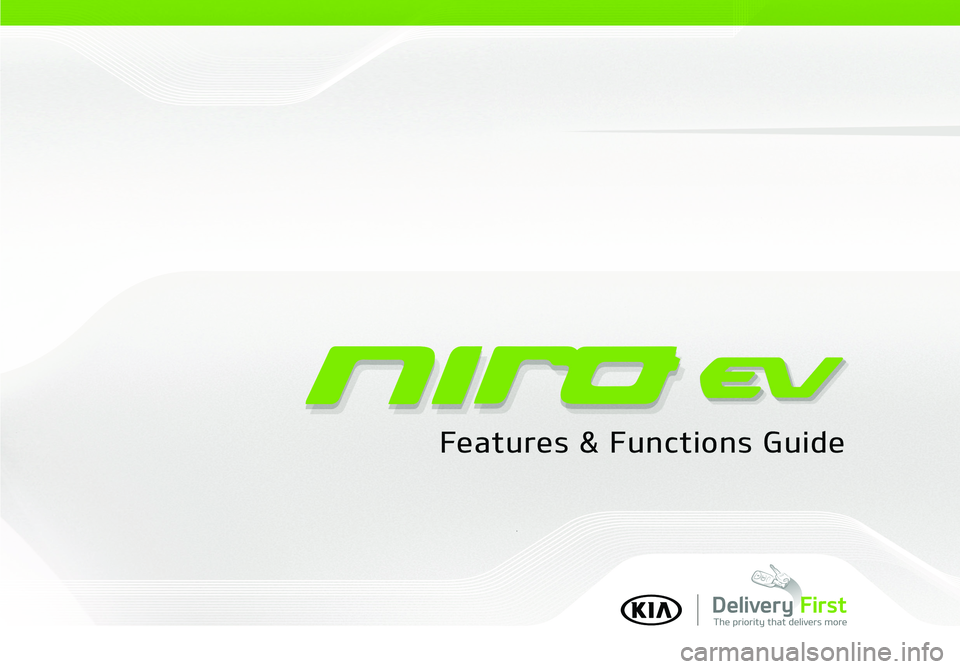 KIA NIRO EV 2021  Features and Functions Guide 