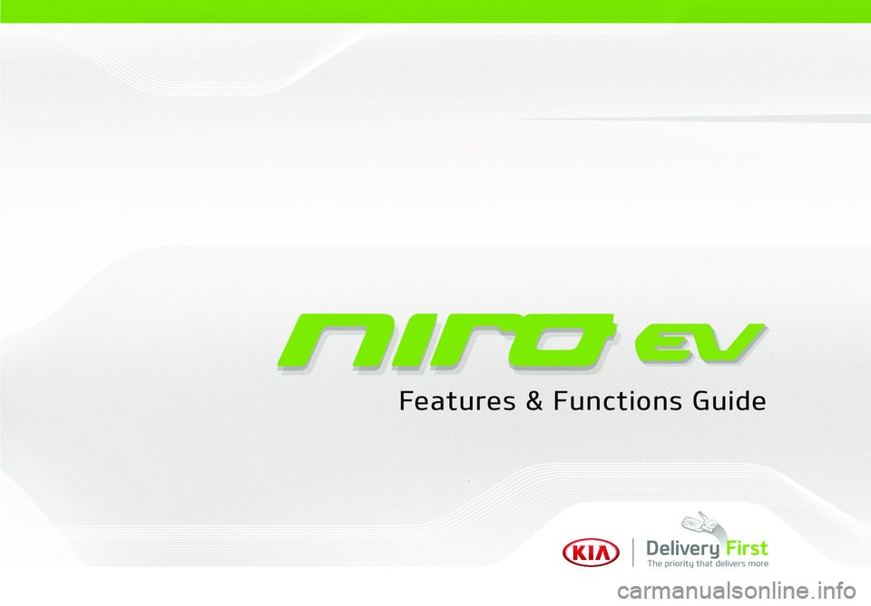 KIA NIRO EV 2020  Features and Functions Guide 