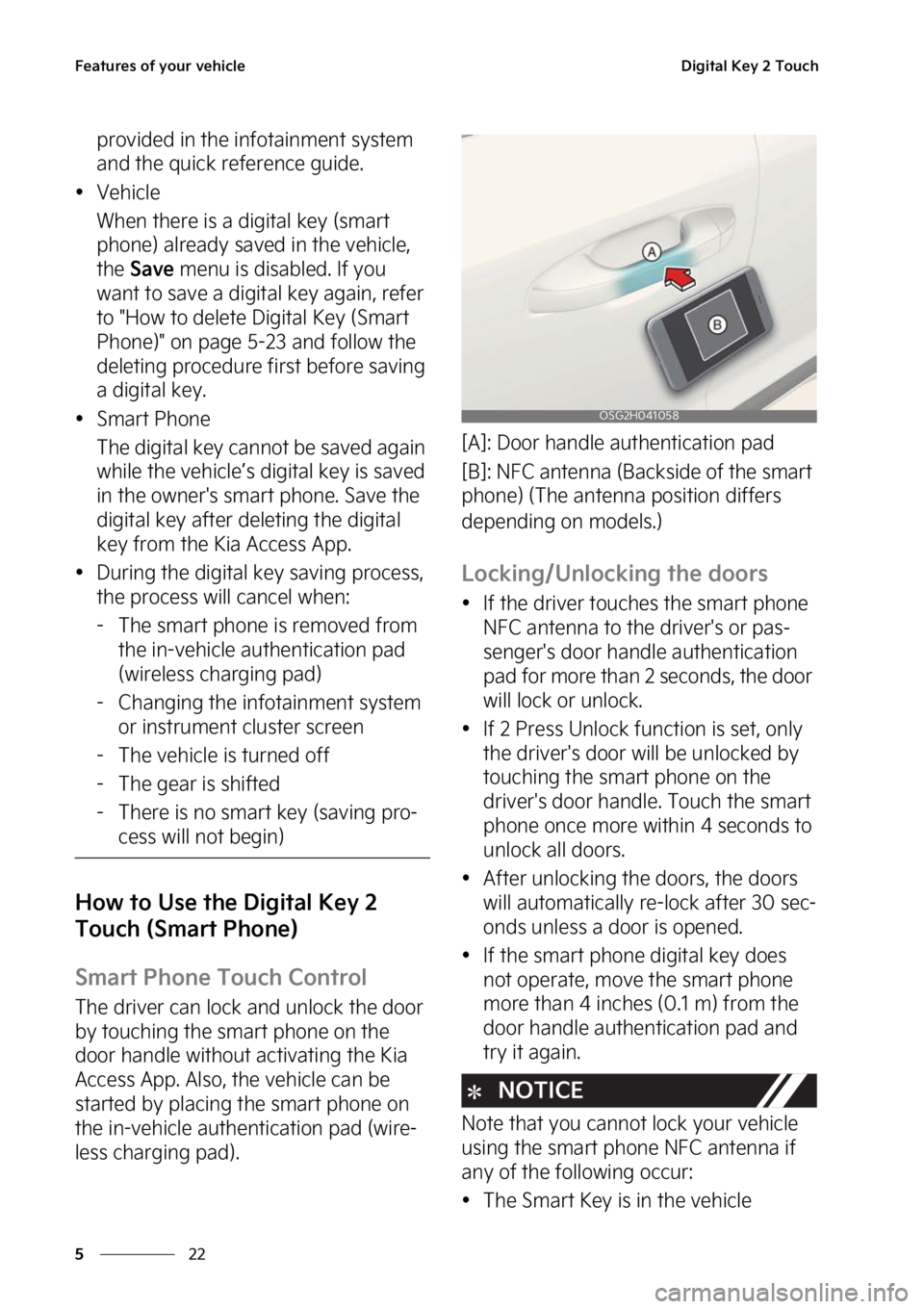KIA NIRO 2023  Owners Manual ��F�B�U�V�S�F�T��P�G��Z�P�V�S��W�F�I�J�D�M�F
��
�
�%�J�H�J�U�B�M��,�F�Z����5�P�V�D�I
�Q�S�P�W�J�E�F�E��J�O��U�I�F��J�O�G�P�U�B�J�O�N�F�O�U��T�Z�T�U�F�N�
�B�O�E��U�I�F��R�V�J�D�L��S�