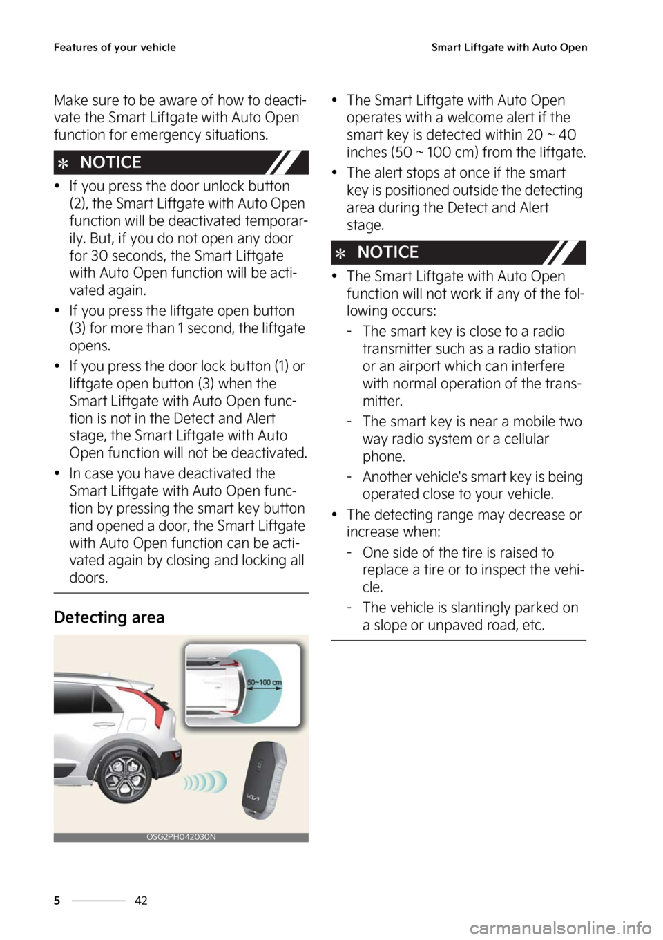 KIA NIRO 2023  Owners Manual ��F�B�U�V�S�F�T��P�G��Z�P�V�S��W�F�I�J�D�M�F
��
�
�4�N�B�S�U��-�J�G�U�H�B�U�F��X�J�U�I��"�V�U�P��0�Q�F�O
�.�B�L�F��T�V�S�F��U�P��C�F��B�X�B�S�F��P�G��I�P�X��U�P��E�F�B�D�U�J-
�W�B�U