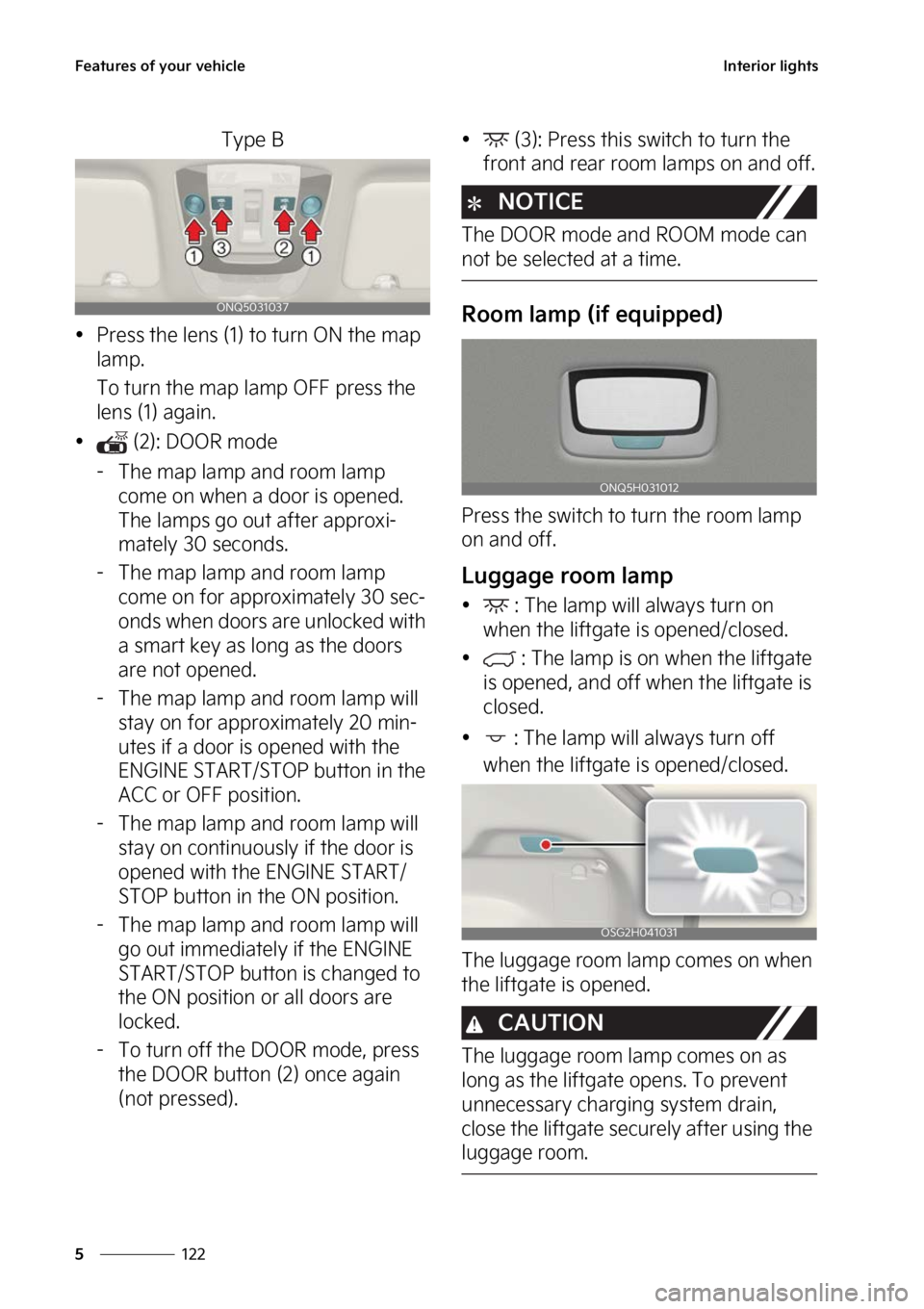 KIA NIRO 2023  Owners Manual ��F�B�U�V�S�F�T��P�G��Z�P�V�S��W�F�I�J�D�M�F
���
�
�*�O�U�F�S�J�P�S��M�J�H�I�U�T
�5�Z�Q�F��#
