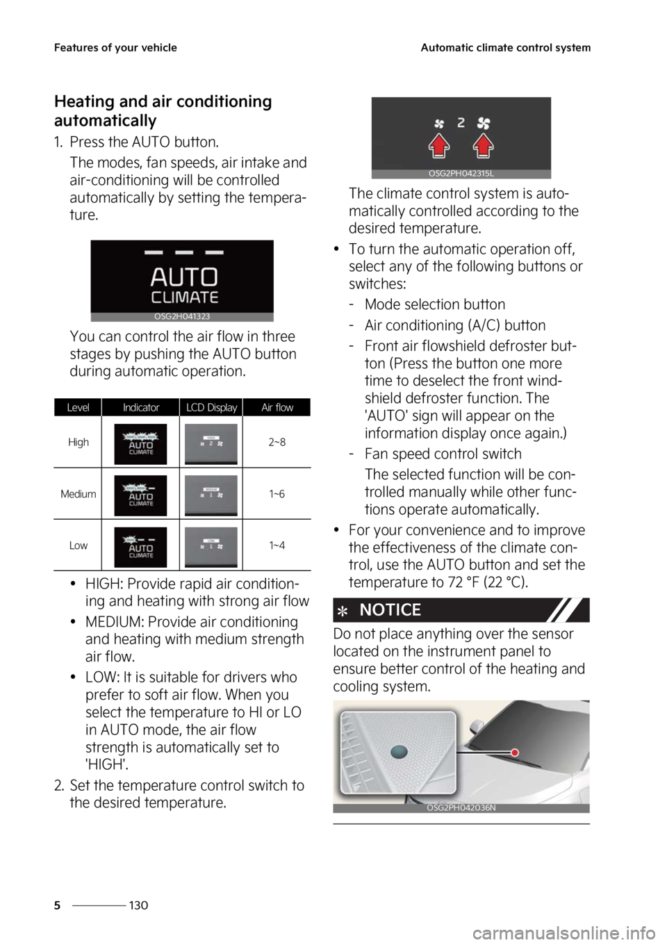 KIA NIRO 2023  Owners Manual ��F�B�U�V�S�F�T��P�G��Z�P�V�S��W�F�I�J�D�M�F
���
�
�"�V�U�P�N�B�U�J�D��D�M�J�N�B�U�F��D�P�O�U�S�P�M��T�Z�T�U�F�N
�)�F�B�U�J�O�H��B�O�E��B�J�S��D�P�O�E�J�U�J�P�O�J�O�H�
�B�V�U�P�N�B�U�J�