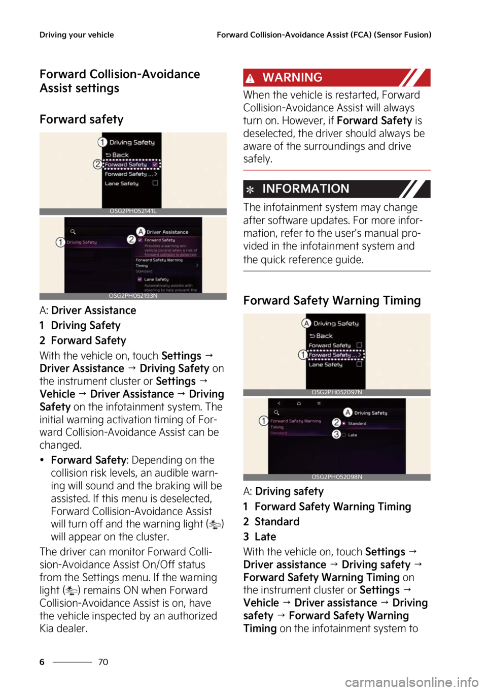 KIA NIRO 2023  Owners Manual �%�S�J�W�J�O�H��Z�P�V�S��W�F�I�J�D�M�F
��
�
��P�S�X�B�S�E��$�P�M�M�J�T�J�P�O��"�W�P�J�E�B�O�D�F��"�T�T�J�T�U��	��$�"�
��	�4�F�O�T�P�S���V�T�J�P�O�

��P�S�X�B�S�E��$�P�M�M�J�T�J�P�O��"