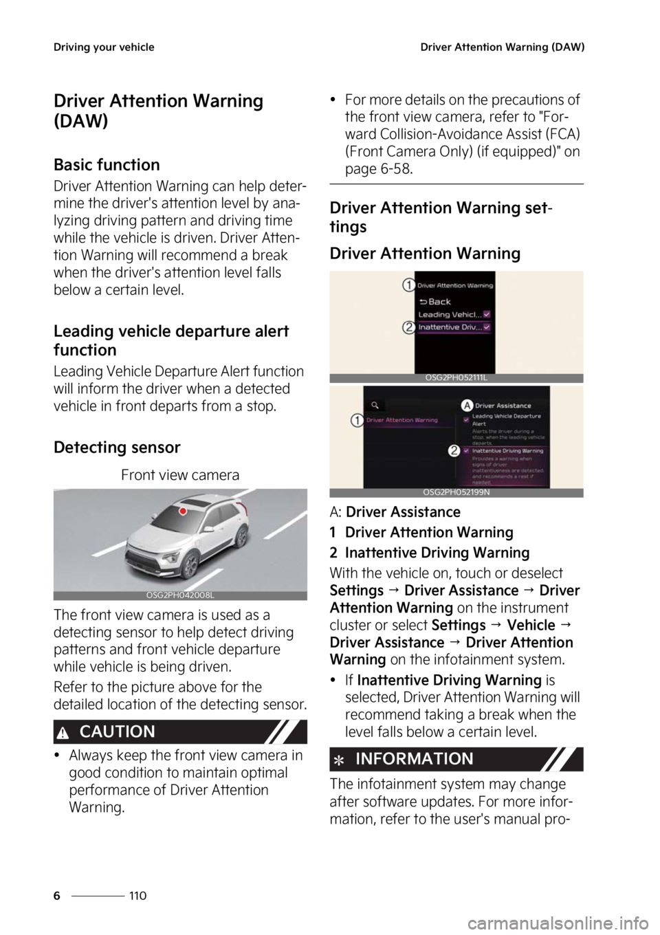 KIA NIRO 2023  Owners Manual �%�S�J�W�J�O�H��Z�P�V�S��W�F�I�J�D�M�F
���
�
�%�S�J�W�F�S��"�U�U�F�O�U�J�P�O��8�B�S�O�J�O�H��	�%�"�8�

�%�S�J�W�F�S��"�U�U�F�O�U�J�P�O��8�B�S�O�J�O�H�
�	�%�"�8�

�#�B�T�J�D��G�V�O�D�U�J�P