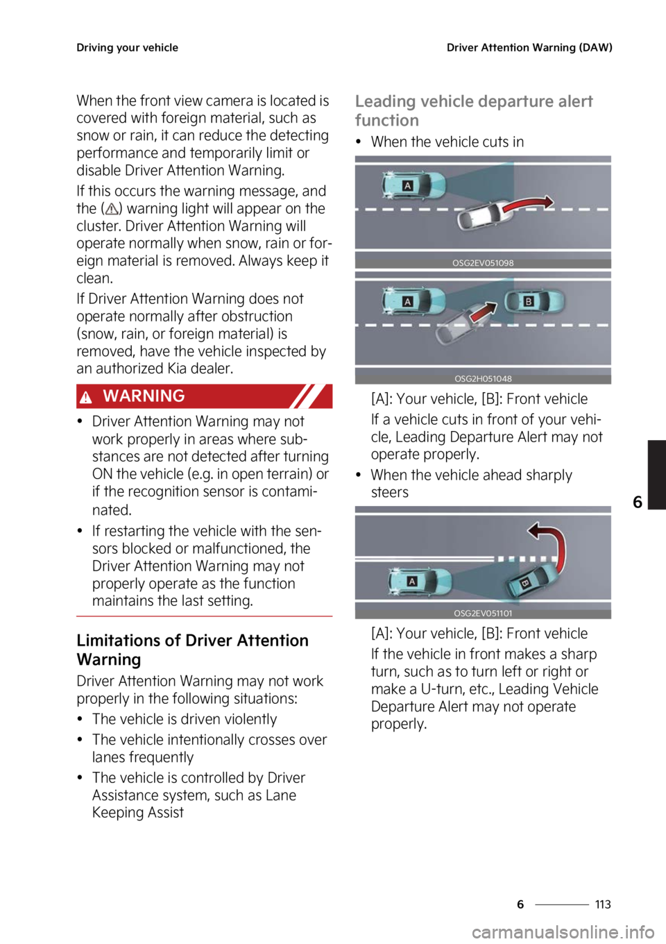 KIA NIRO 2023  Owners Manual ���
�
�
�%�S�J�W�J�O�H��Z�P�V�S��W�F�I�J�D�M�F�%�S�J�W�F�S��"�U�U�F�O�U�J�P�O��8�B�S�O�J�O�H��	�%�"�8�

�8�I�F�O��U�I�F��G�S�P�O�U��W�J�F�X��D�B�N�F�S�B��J�T��M�P�D�B�U�F�E��J�T�
�D�