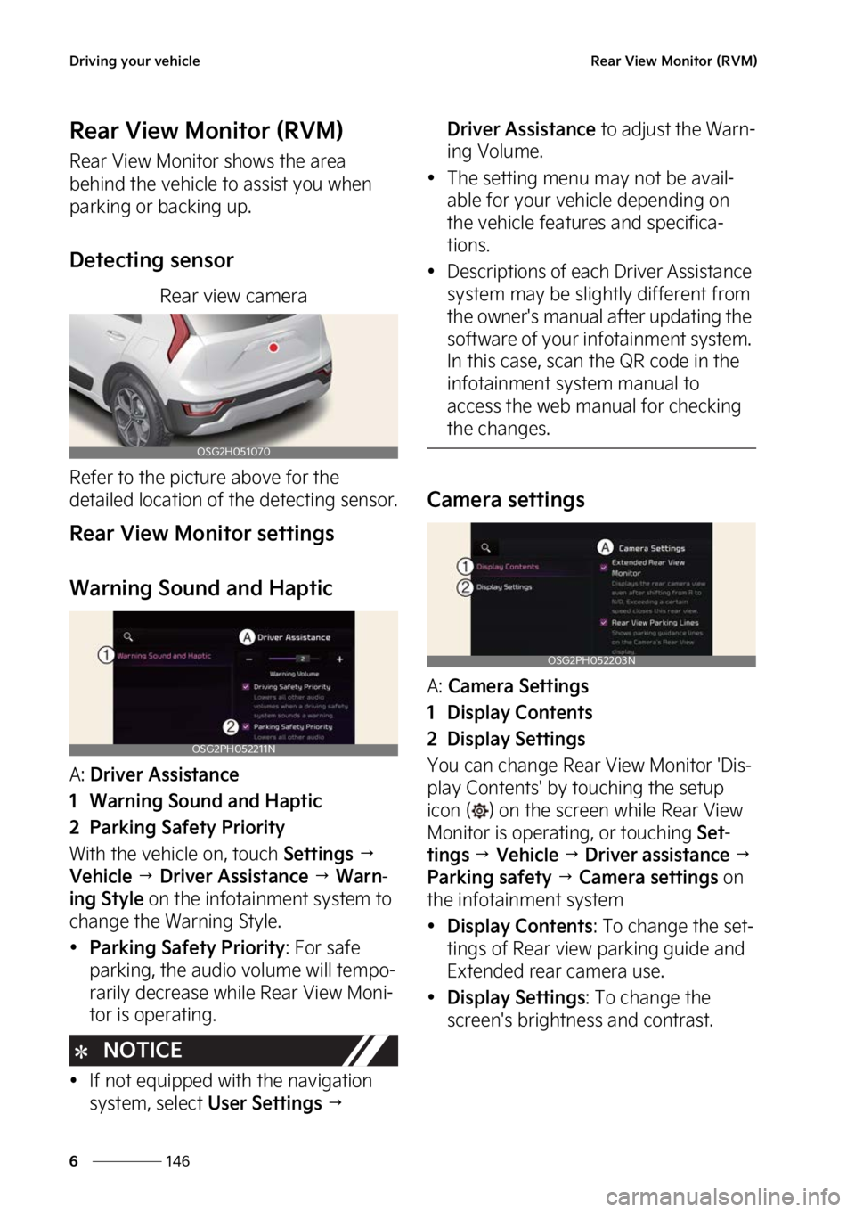 KIA NIRO 2023  Owners Manual �%�S�J�W�J�O�H��Z�P�V�S��W�F�I�J�D�M�F
���
�
�3�F�B�S��7�J�F�X��.�P�O�J�U�P�S��	�3�7�.�

�3�F�B�S��7�J�F�X��.�P�O�J�U�P�S��	�3�7�.�

�3�F�B�S��7�J�F�X��.�P�O�J�U�P�S� �T�I�P�X�T��U�I�F