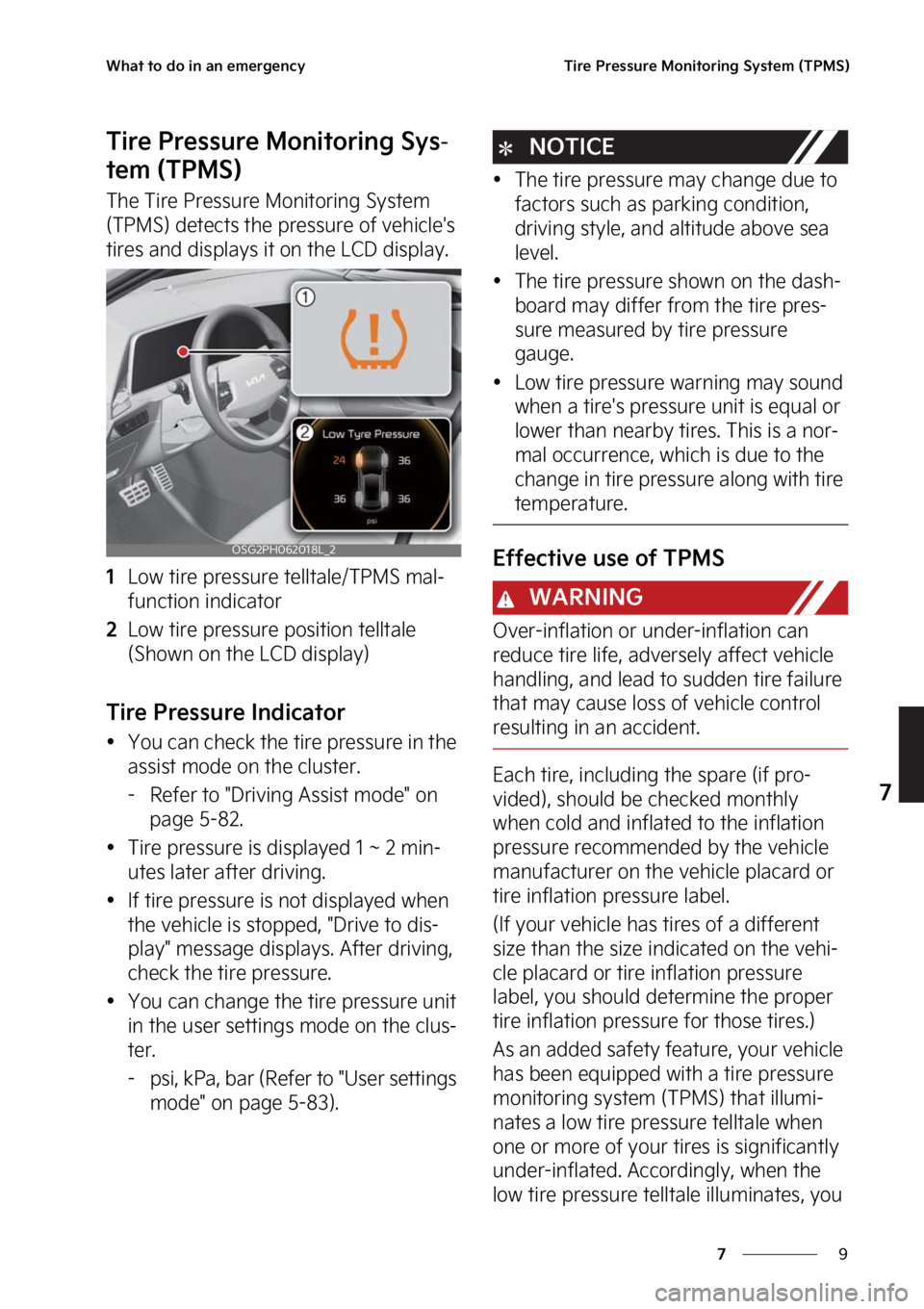 KIA NIRO 2023  Owners Manual �
�
�
�8�I�B�U��U�P��E�P��J�O��B�O��F�N�F�S�H�F�O�D�Z�5�J�S�F��1�S�F�T�T�V�S�F��.�P�O�J�U�P�S�J�O�H��4�Z�T�U�F�N��	�5�1�.�4�

�5�J�S�F��1�S�F�T�T�V�S�F��.�P�O�J�U�P�S�J�O�H��4�Z�T-
�U�F