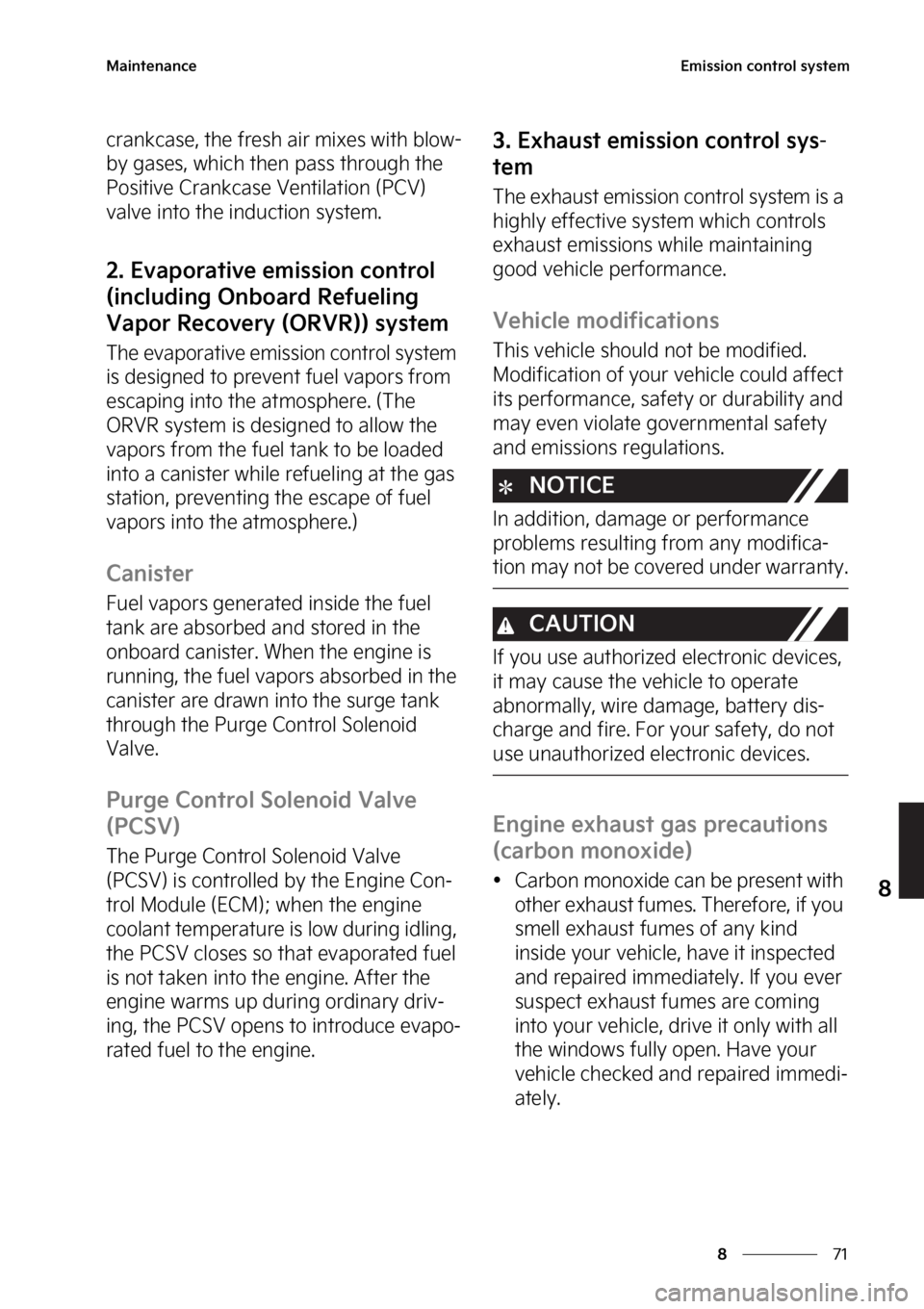 KIA NIRO 2023  Owners Manual ��
�
�
�.�B�J�O�U�F�O�B�O�D�F�&�N�J�T�T�J�P�O��D�P�O�U�S�P�M��T�Z�T�U�F�N
�D�S�B�O�L�D�B�T�F�
��U�I�F��G�S�F�T�I��B�J�S��N�J�Y�F�T��X�J�U�I��C�M�P�X�
�C�Z��H�B�T�F�T�
��X�I�J�D�I��U�I�